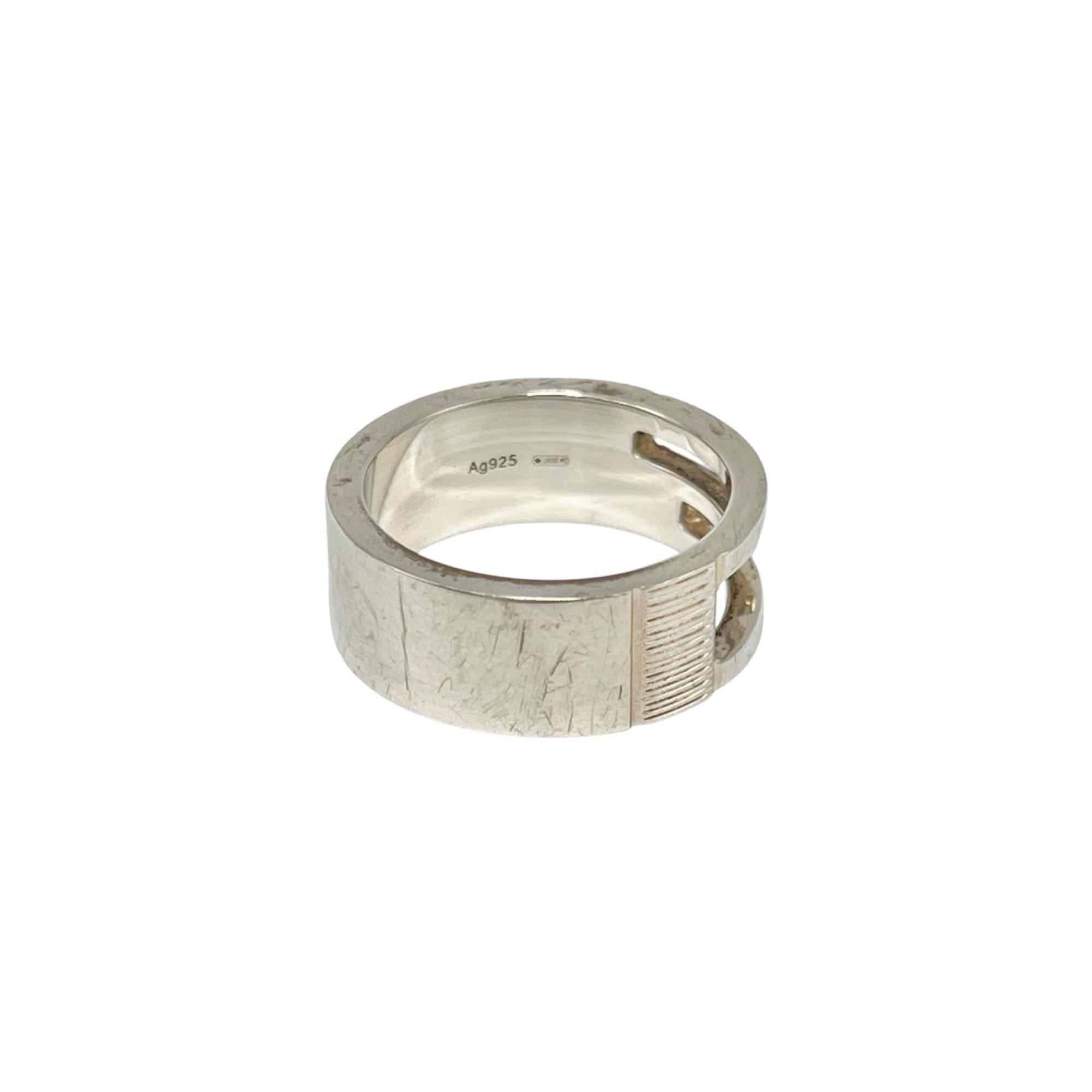 Gucci Silver Silver 925 Band Ring (Pre-Owned)