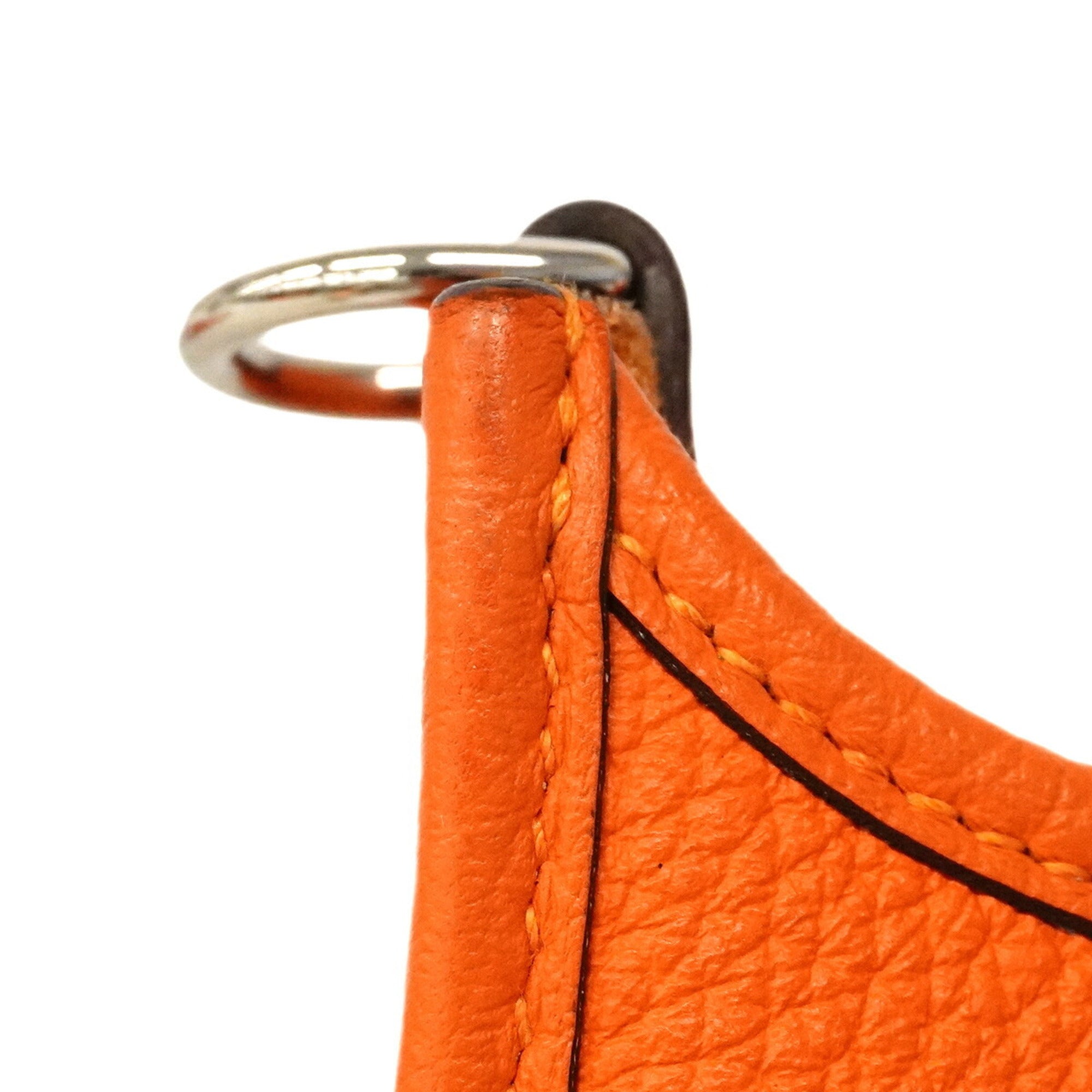 Hermes Capucine Taurillon Clemence Leather Shoulder Bag (Pre-Owned)