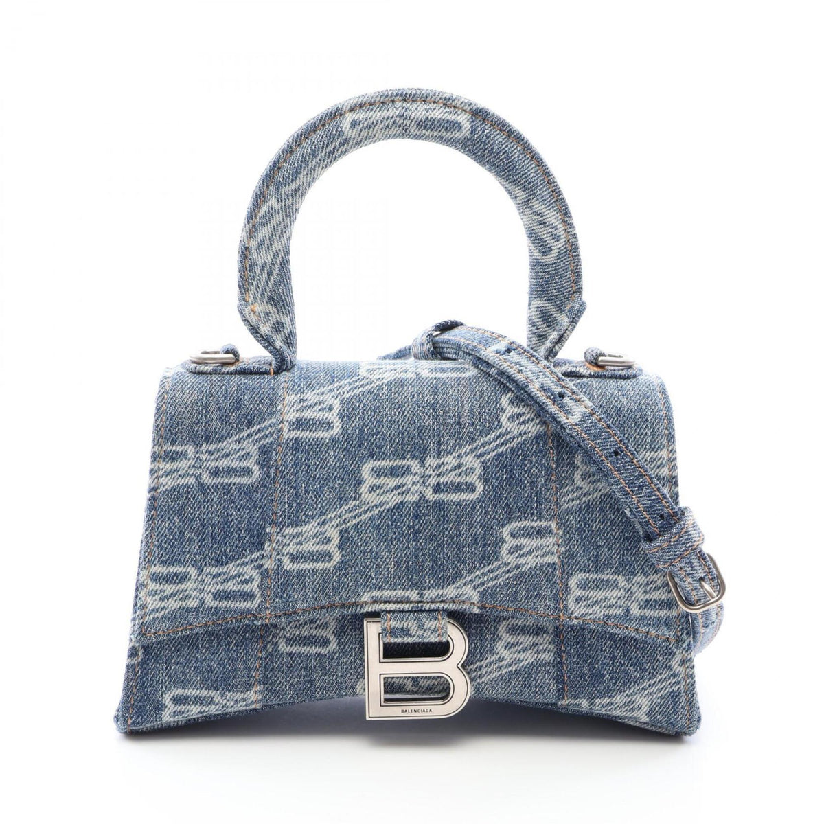 Balenciaga Blue Denim Handbag (Pre-Owned)