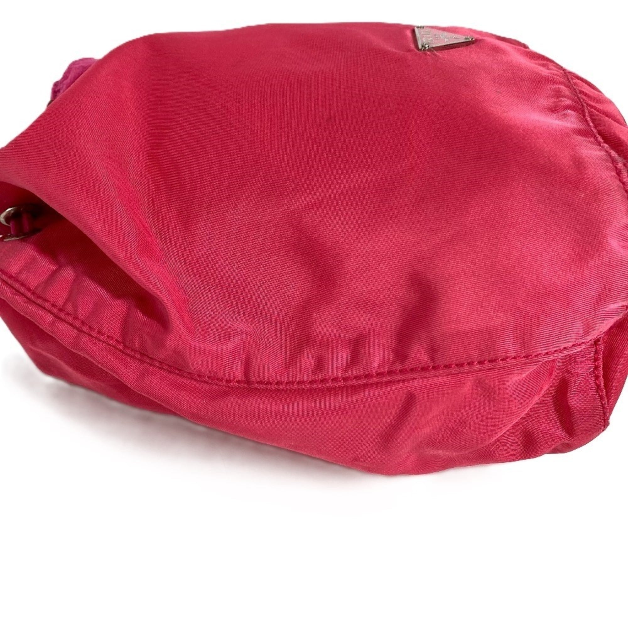 Prada Pink Nylon Handbag Pouch (Pre-Owned)