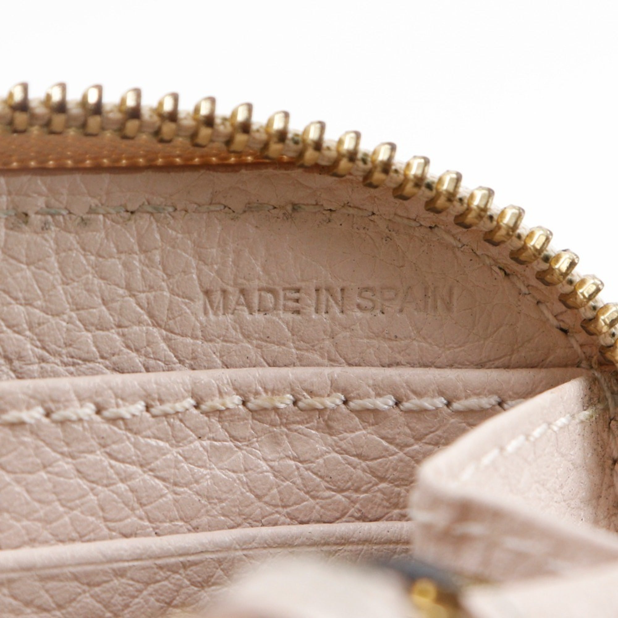 Chloé Pink Leather Long Wallet (Bi-Fold) (Pre-Owned)