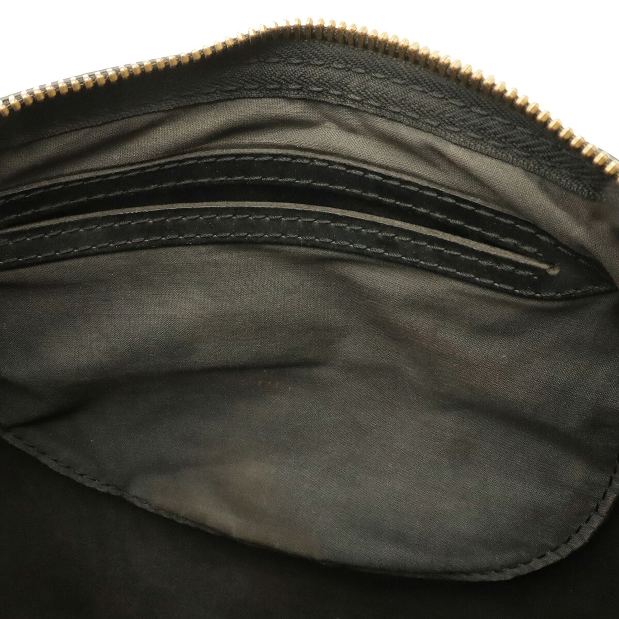 Louis Vuitton Noir Epi Leather Boston Bag Handbag (Pre-Owned)