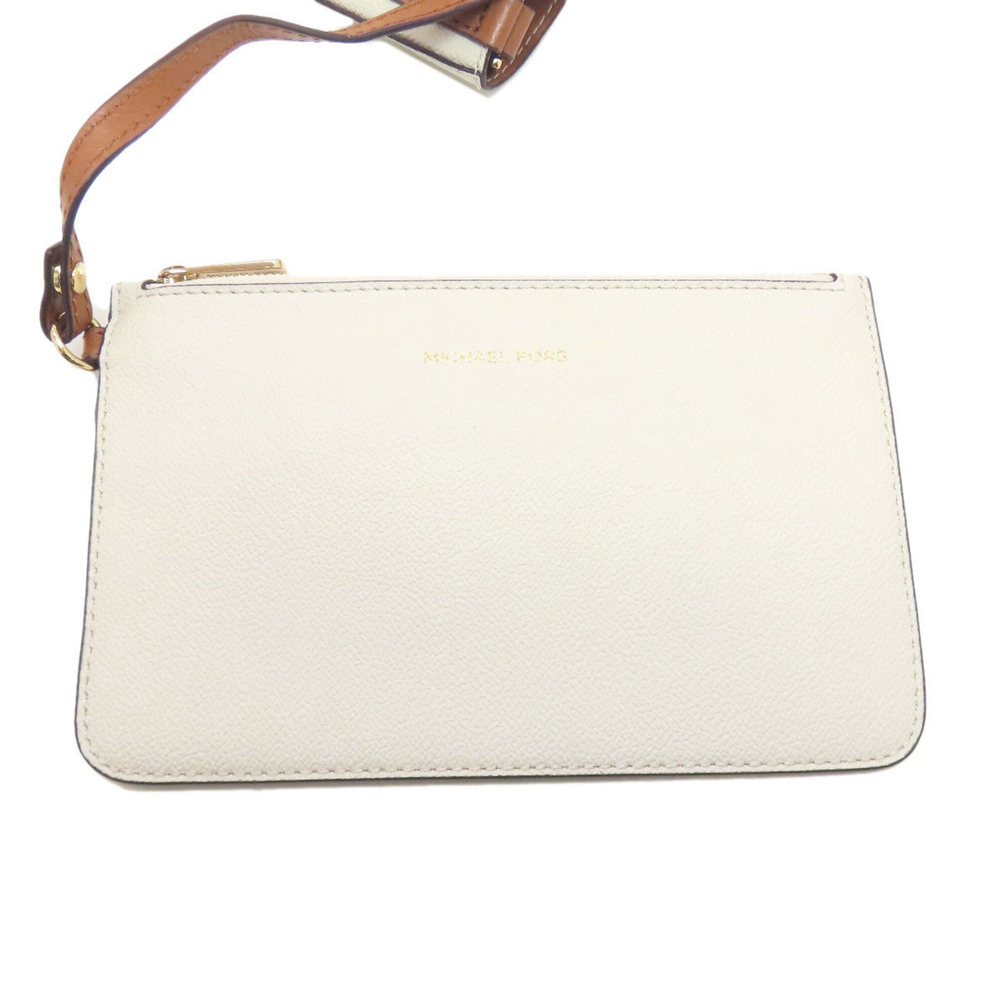 Michael Kors Brown Cream Pvc Tote Bag (Pre-Owned)