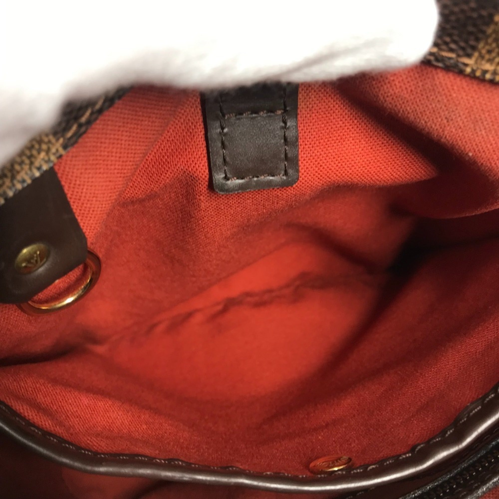 Louis Vuitton Brown Damier Canvas Ebene Damier Canvas Handbag Tote Bag (Pre-Owned)