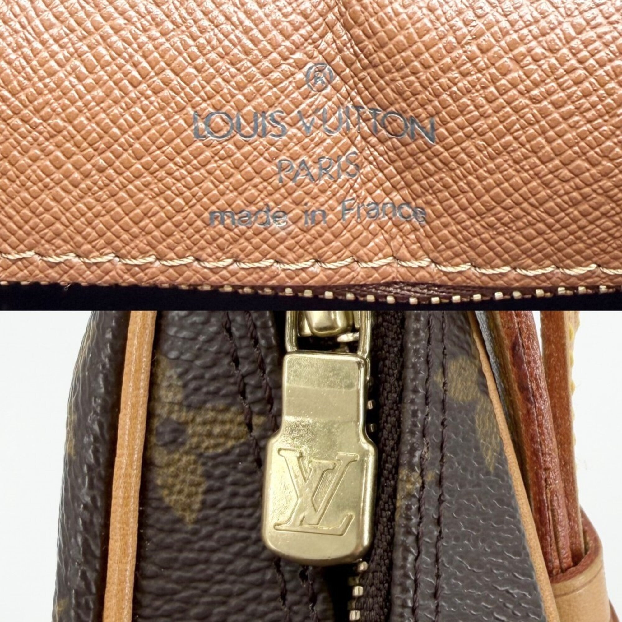 Louis Vuitton Brown Monogram Shoulder Bag (Pre-Owned)