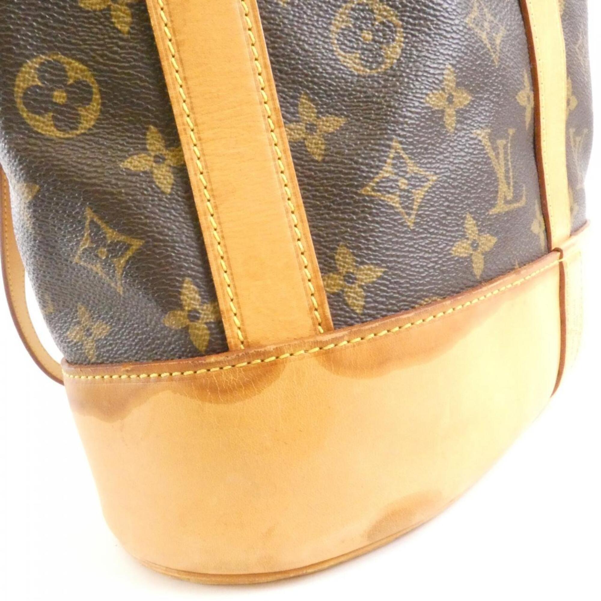 Louis Vuitton Brown Coated Canvas Shoulder Bag (Pre-Owned)