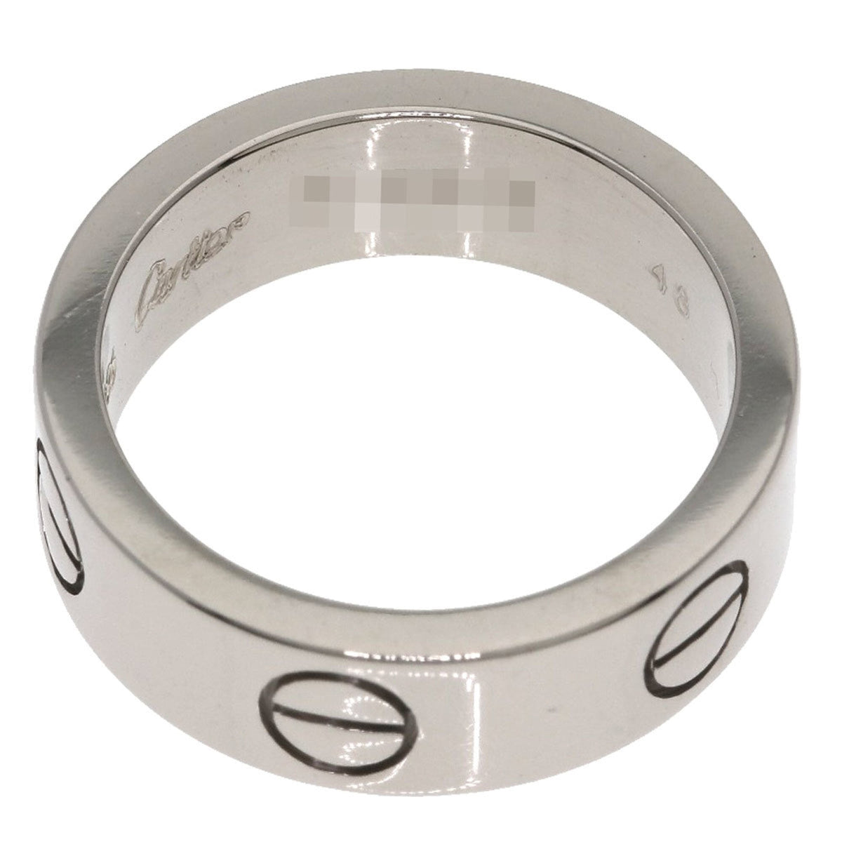 Cartier White Gold (18K) Band Ring (Pre-Owned)
