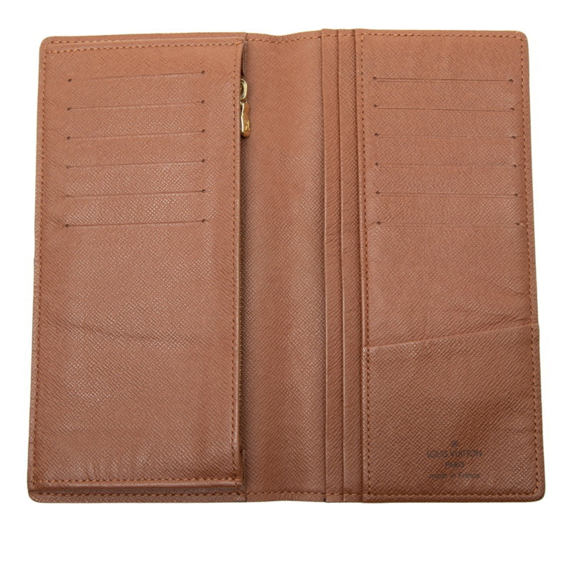 Louis Vuitton Brown Monogram Monogram Long Wallet (Bi-Fold) (Pre-Owned)