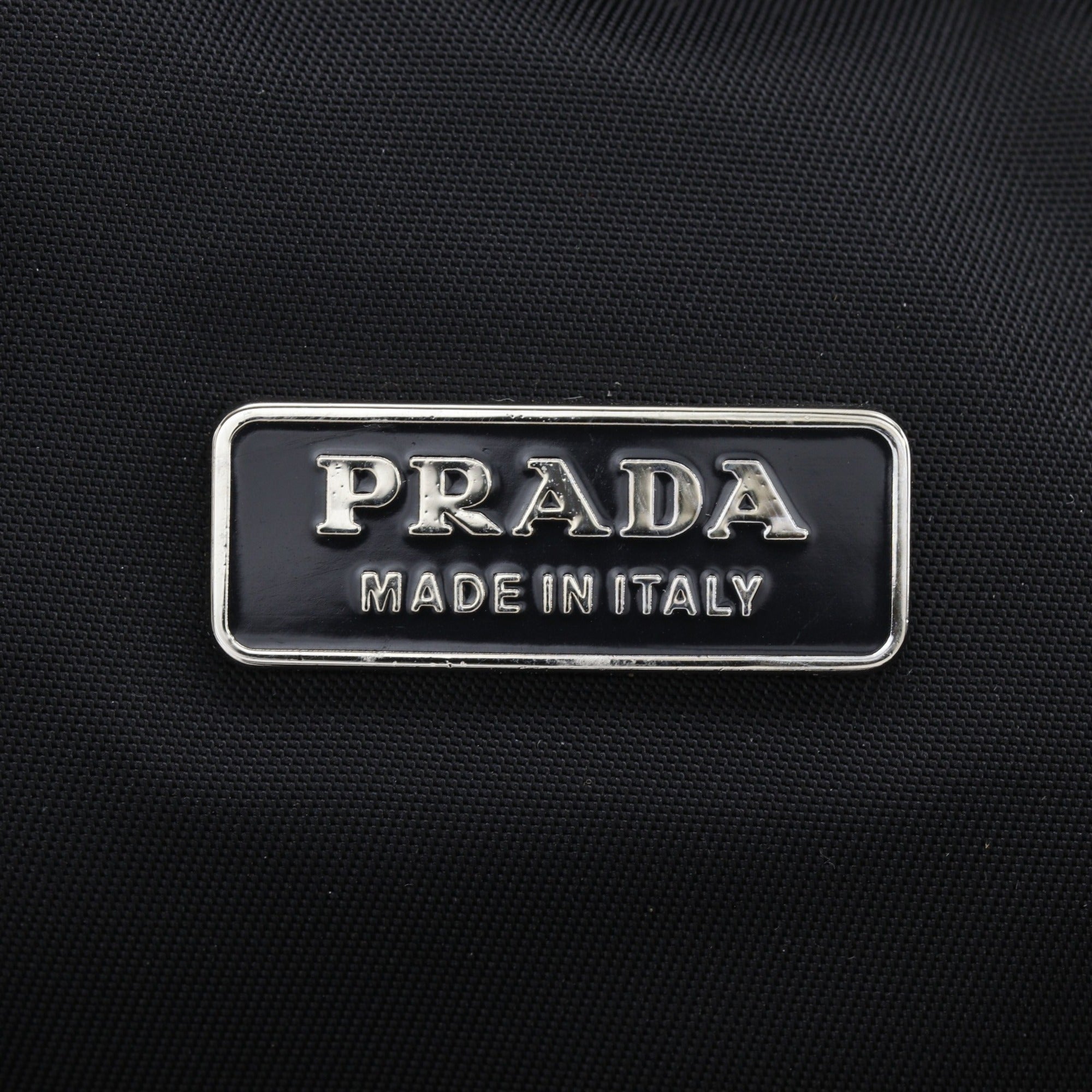 Prada Black Nero Nylon Pouch (Pre-Owned)
