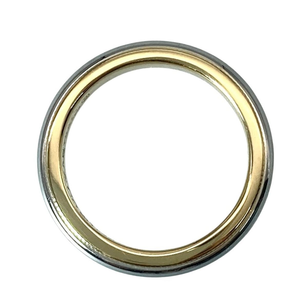 Tiffany Platinum Yellow Gold Yellow Gold (18K) Platinum 950 Band Ring (Pre-Owned)