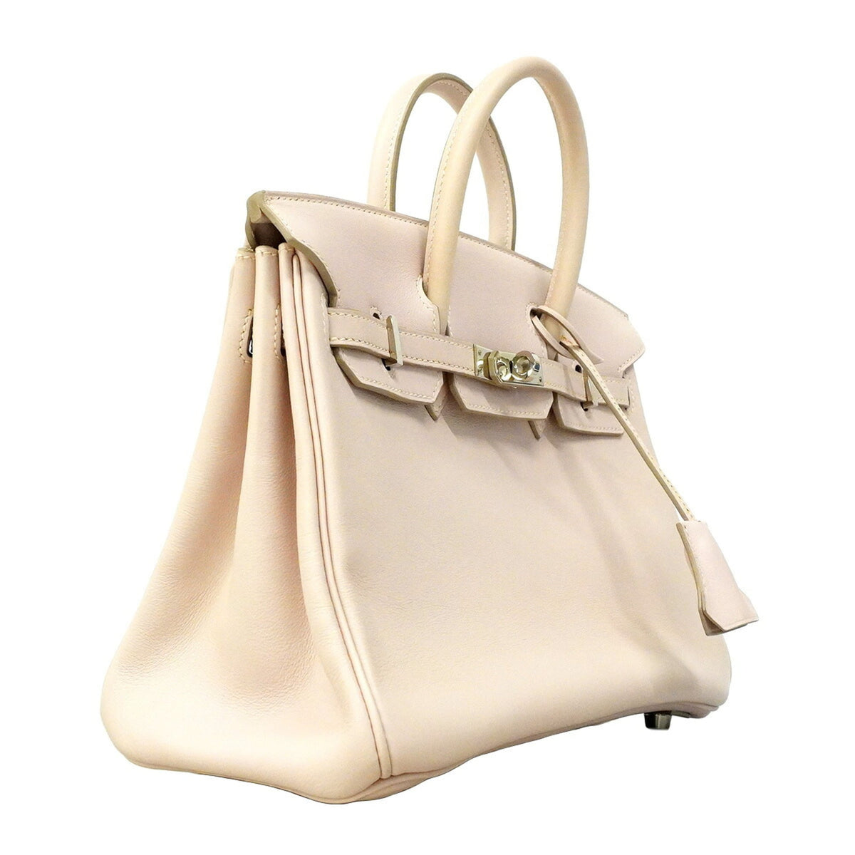 Hermes Pink Swift Leather Handbag (Pre-Owned)