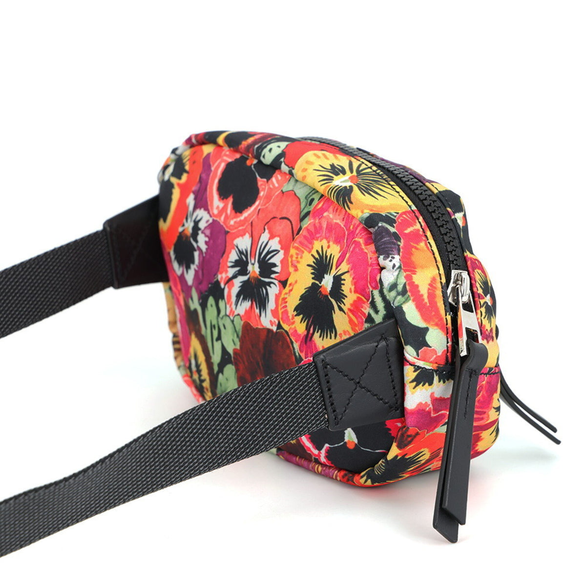 Loewe Black Multi-Color Nylon Leather Sling Bag (Pre-Owned)