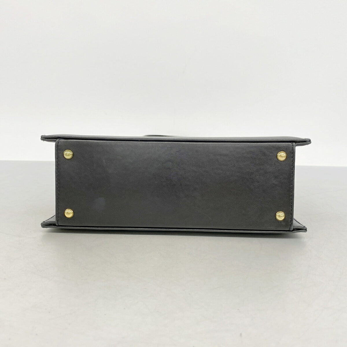 Chanel Black Leather Tote Bag (Pre-Owned)