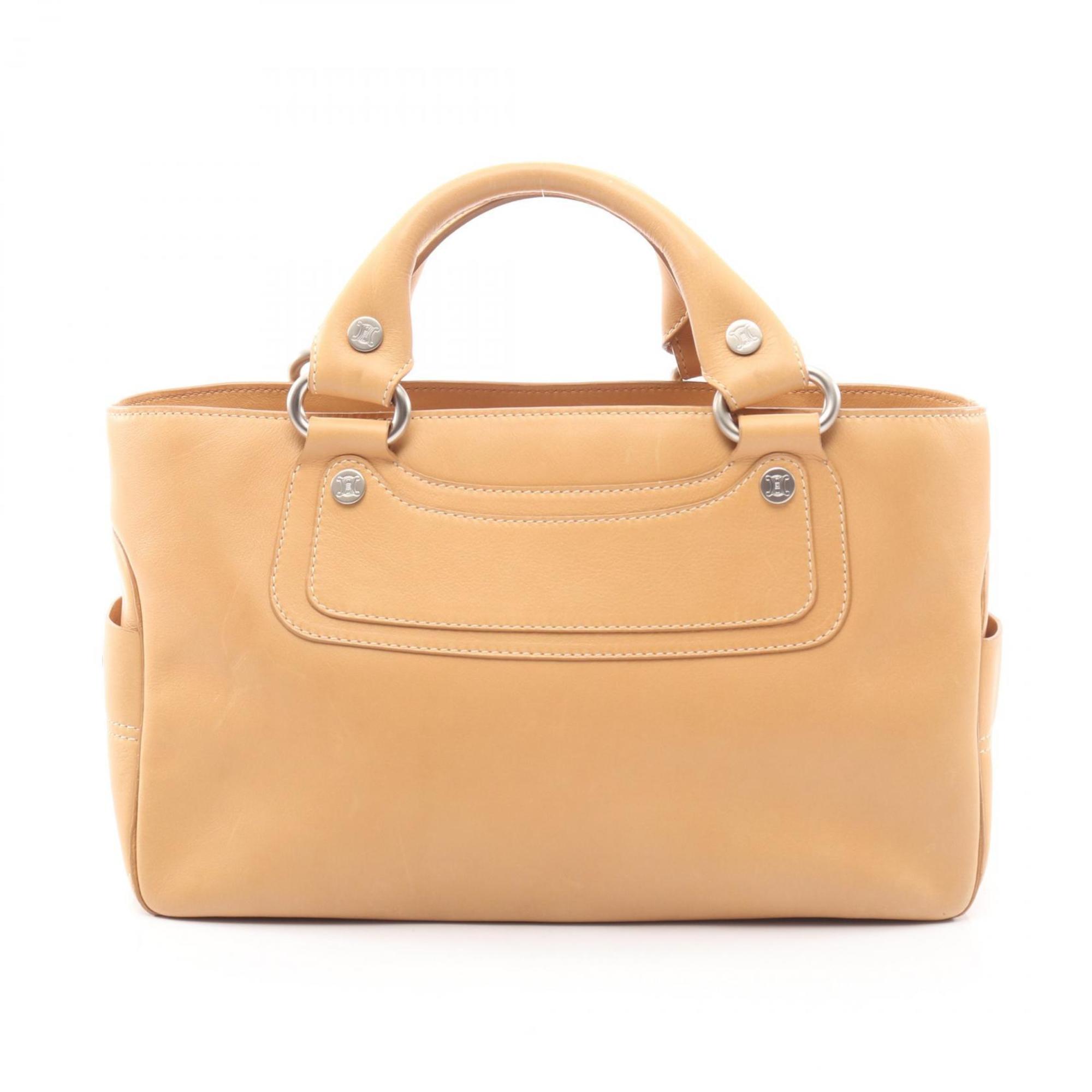 Celine Beige Leather Handbag (Pre-Owned)