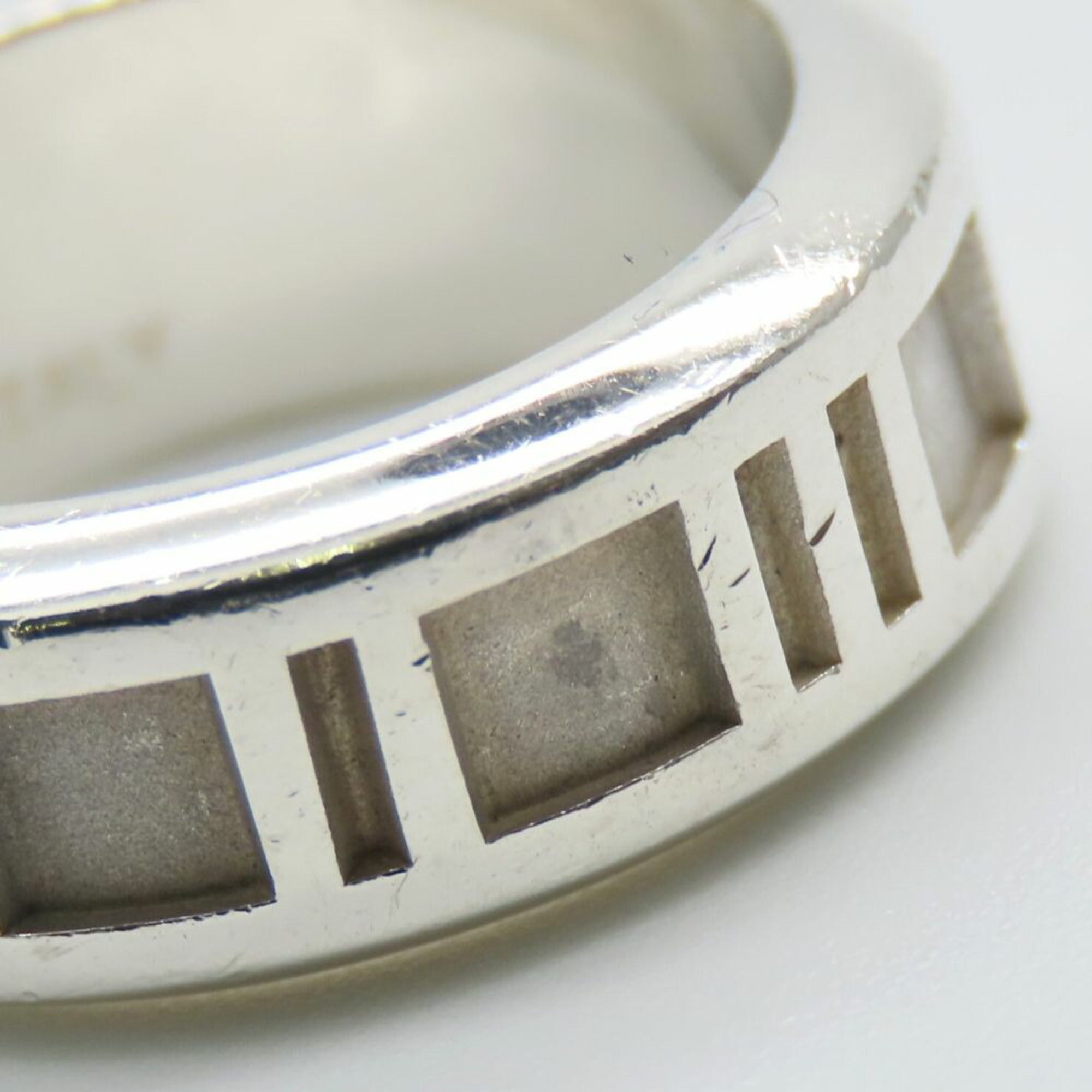 Tiffany Silver Silver 925 Band Ring (Pre-Owned)