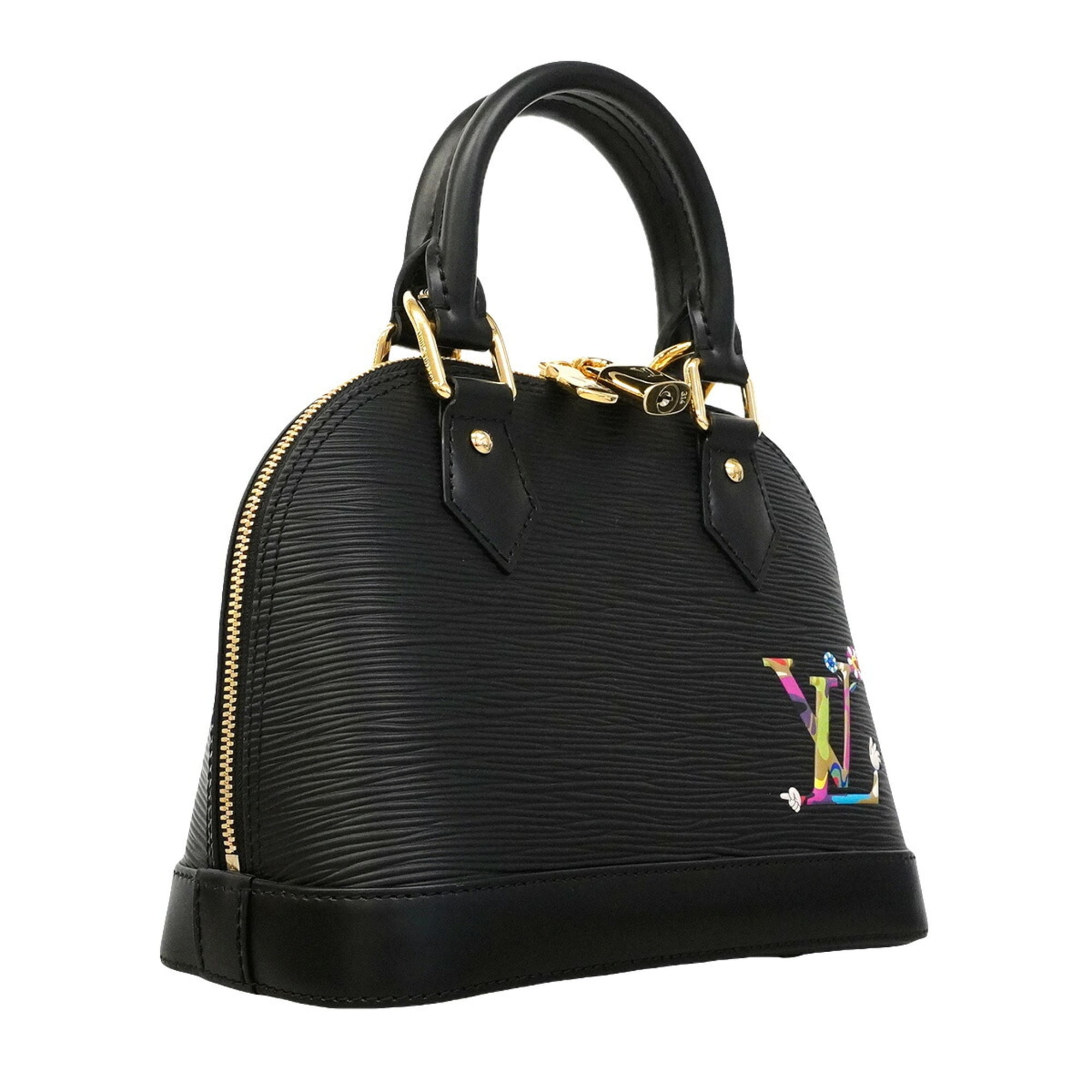 Louis Vuitton Noir Handbag (Pre-Owned)