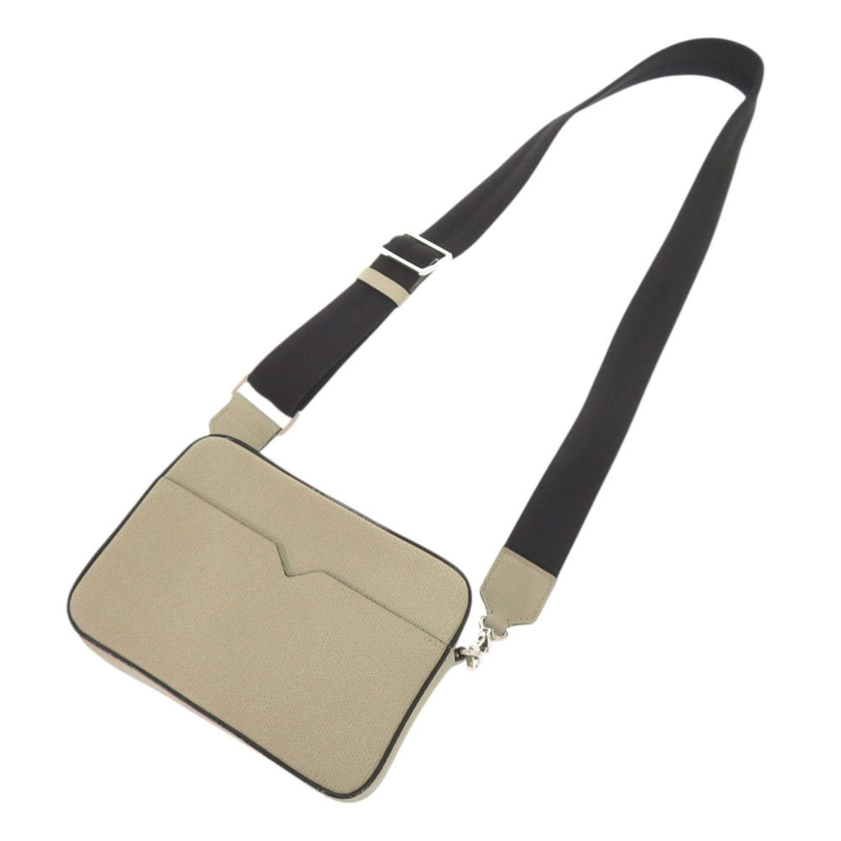 Valextra Green Leather Shoulder Bag (Pre-Owned)