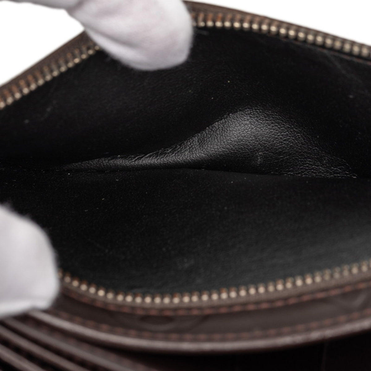 Louis Vuitton Brown Monogram Glacé Monogram Monogram Coin Purse/Coin Case (Pre-Owned)