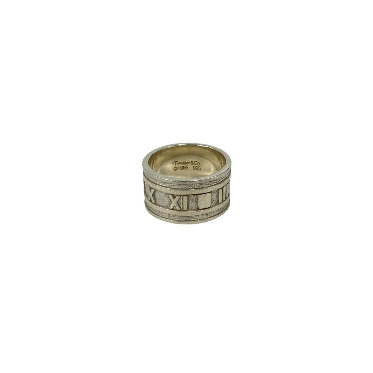 Tiffany Silver Silver 925 Band Ring (Pre-Owned)