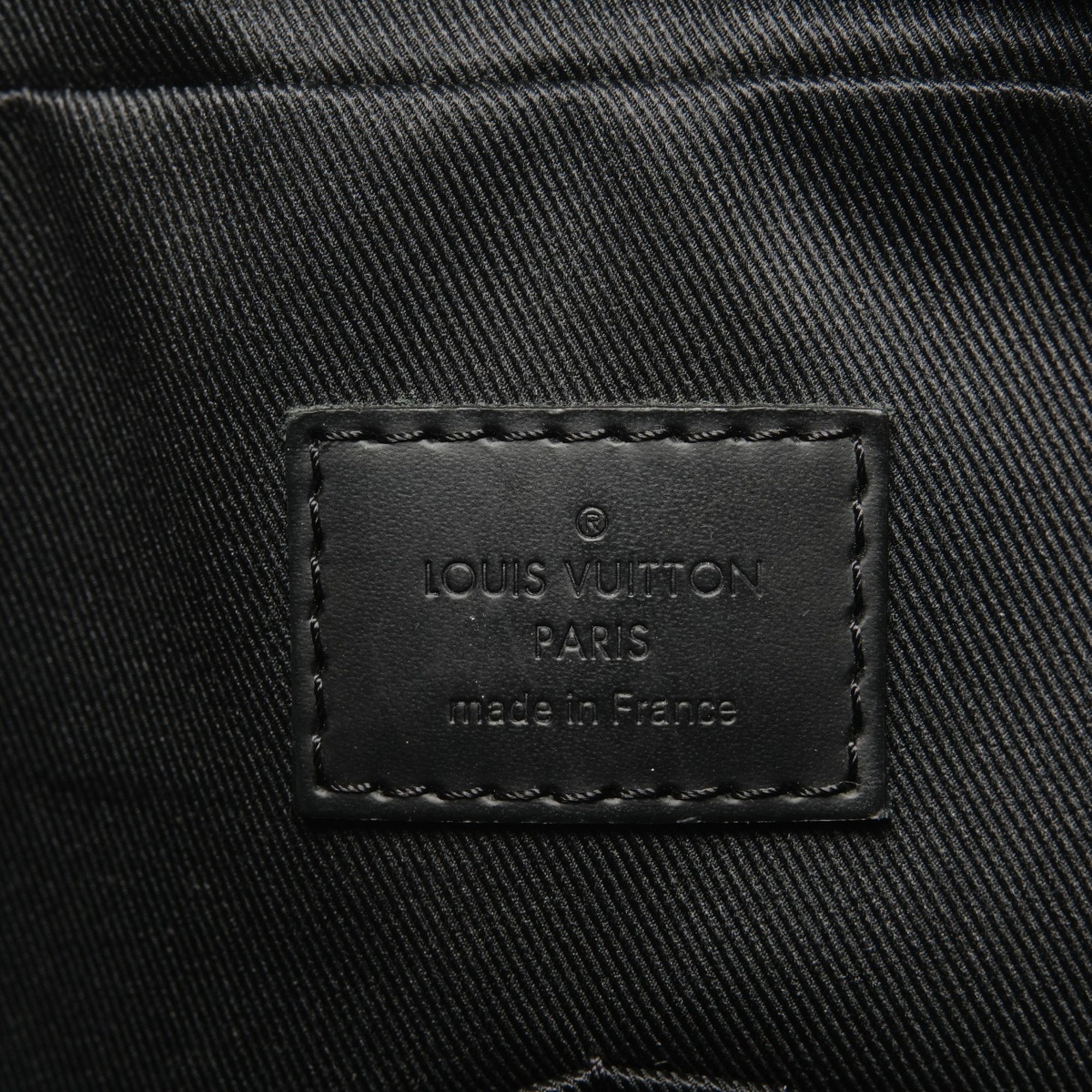Louis Vuitton Black Damier Graphite Shoulder Bag (Pre-Owned)