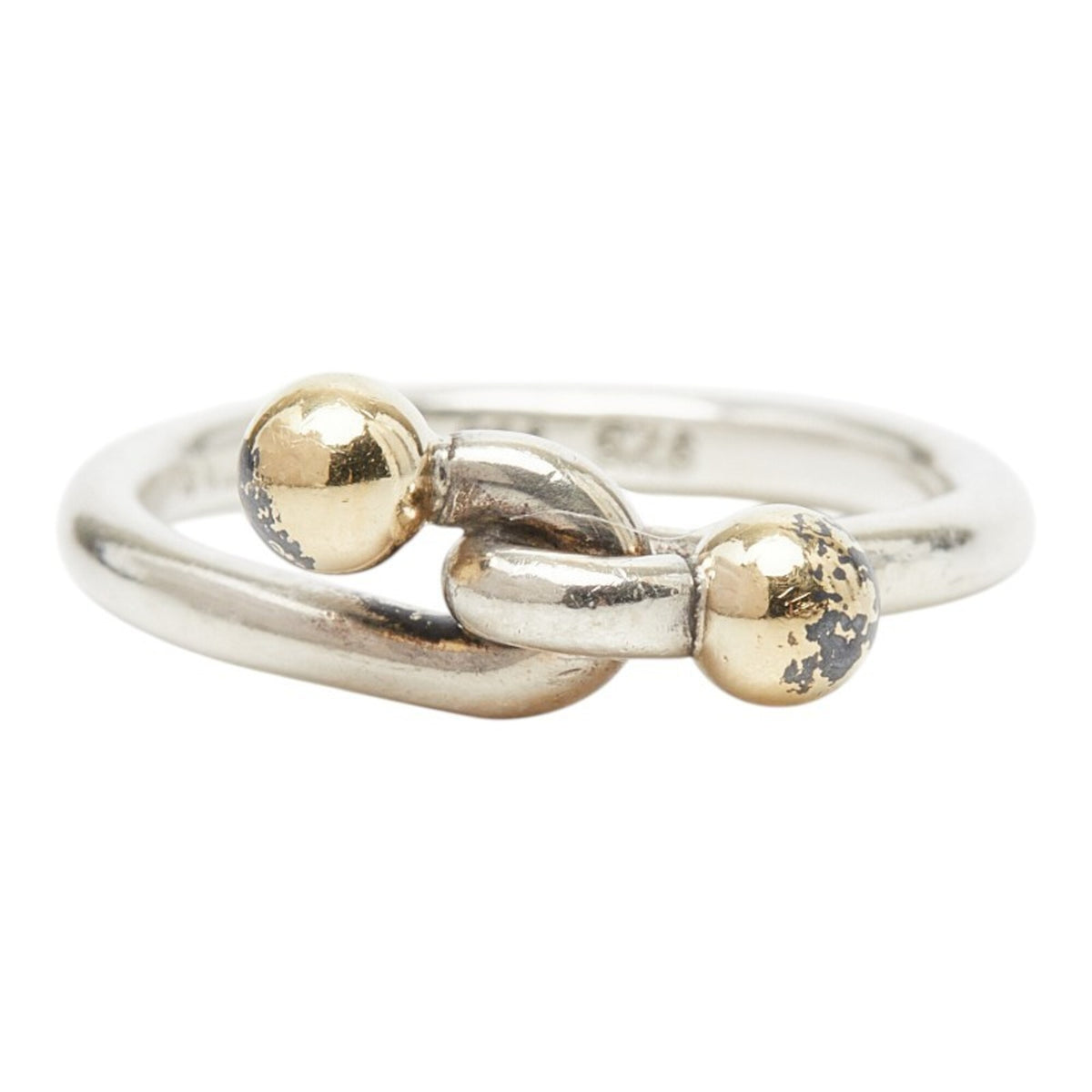 Tiffany Silver Silver 925 Band Ring (Pre-Owned)