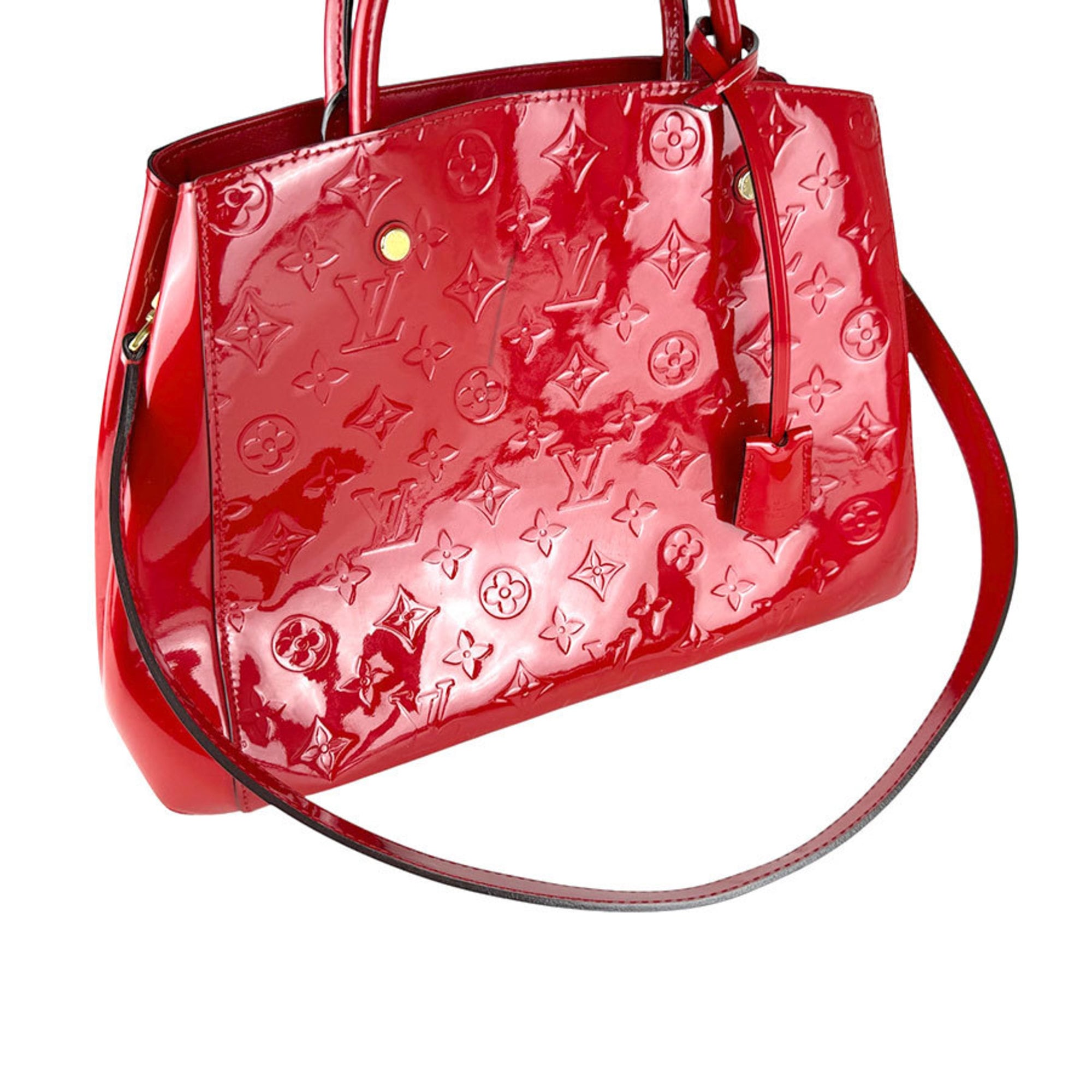 Louis Vuitton Cerise Monogram Vernis Handbag Shoulder Bag (Pre-Owned)