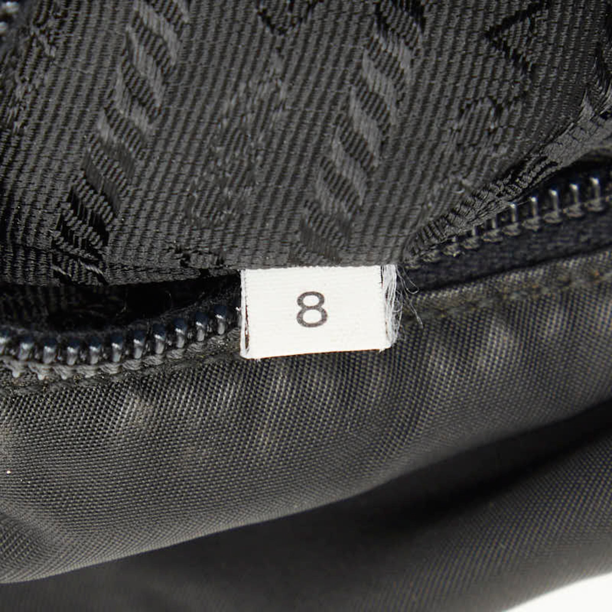Prada Black Nylon Leather Shoulder Bag (Pre-Owned)