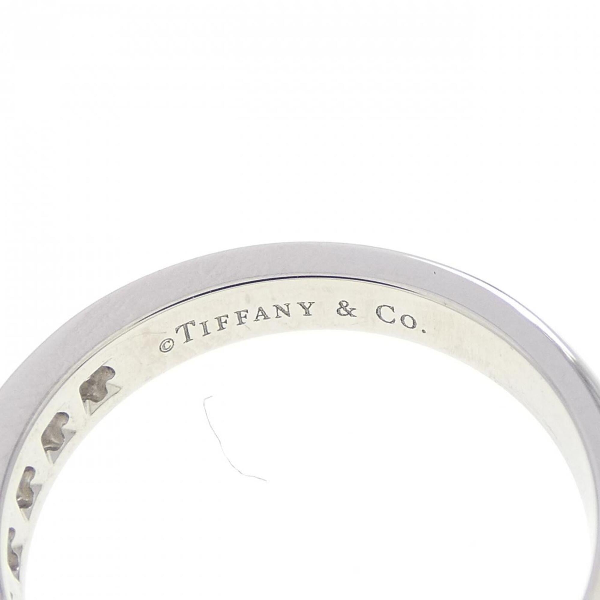 Tiffany Silver Platinum 950 Band Ring (Pre-Owned)