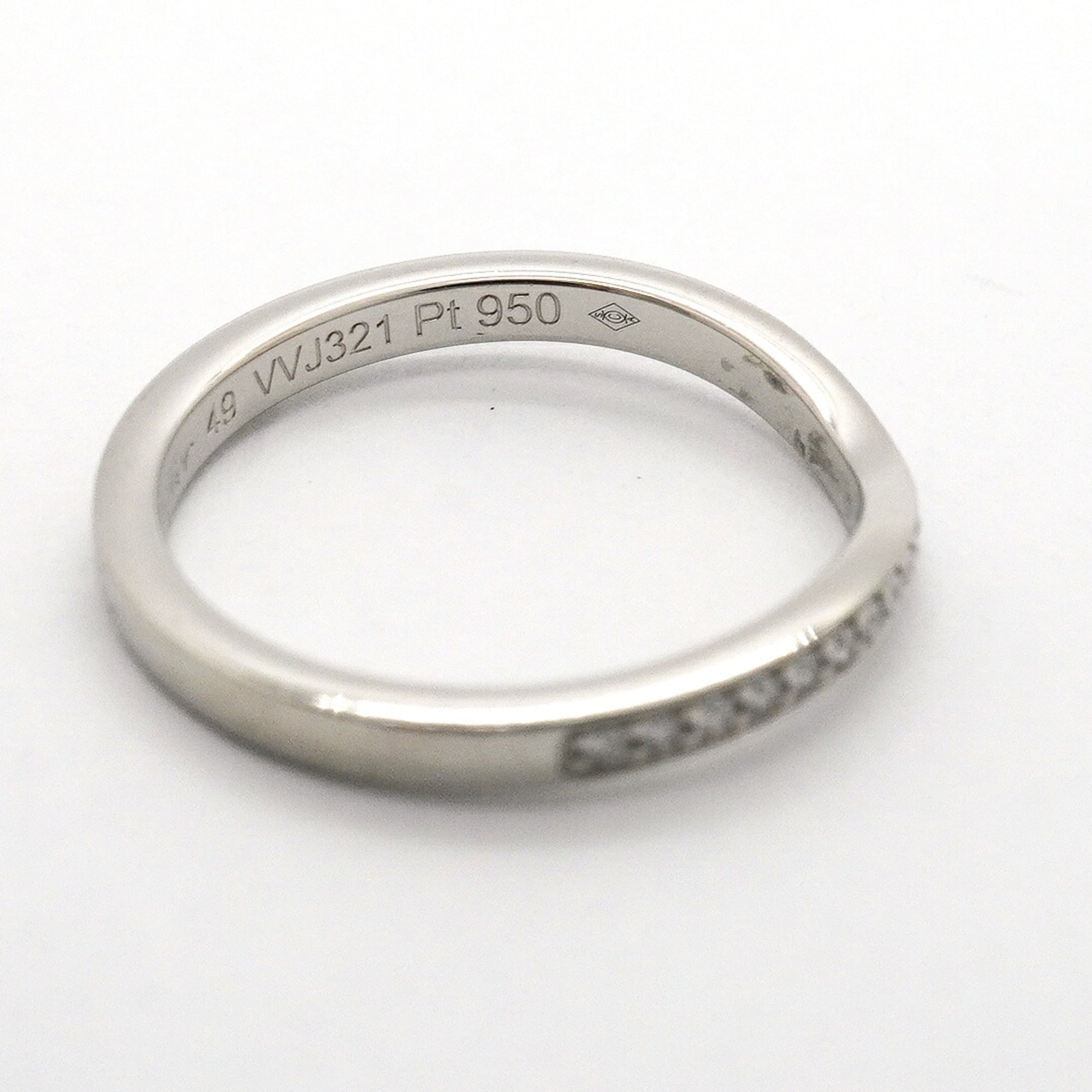 Cartier Platinum 950 Band Ring (Pre-Owned)