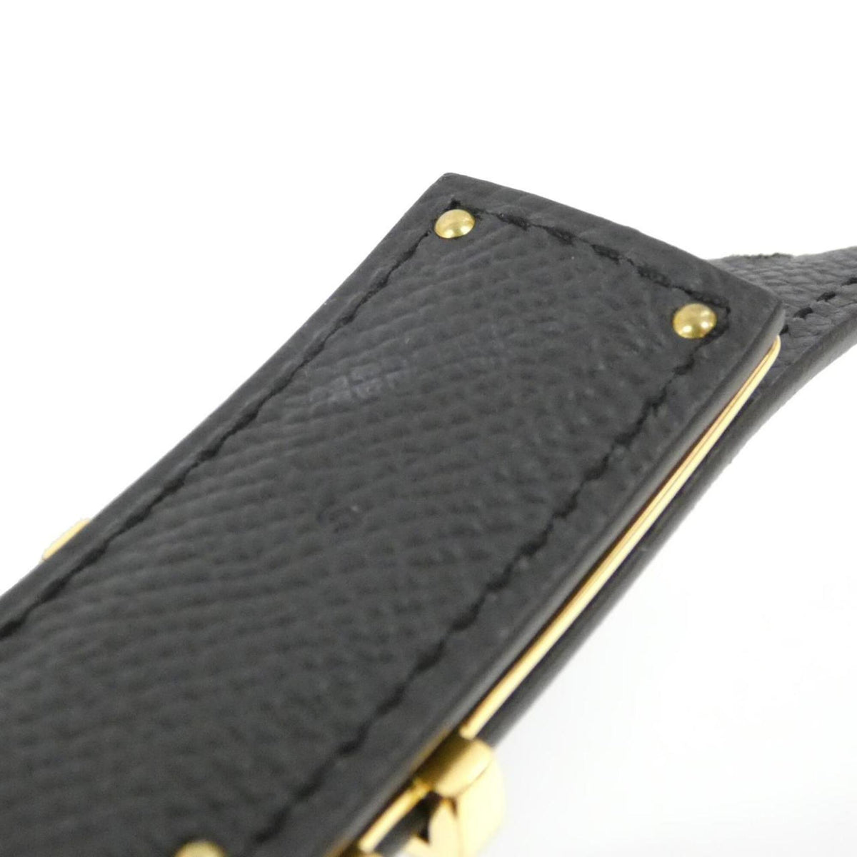 Hermes Black Swift Leather Fanny Pack (Pre-Owned)