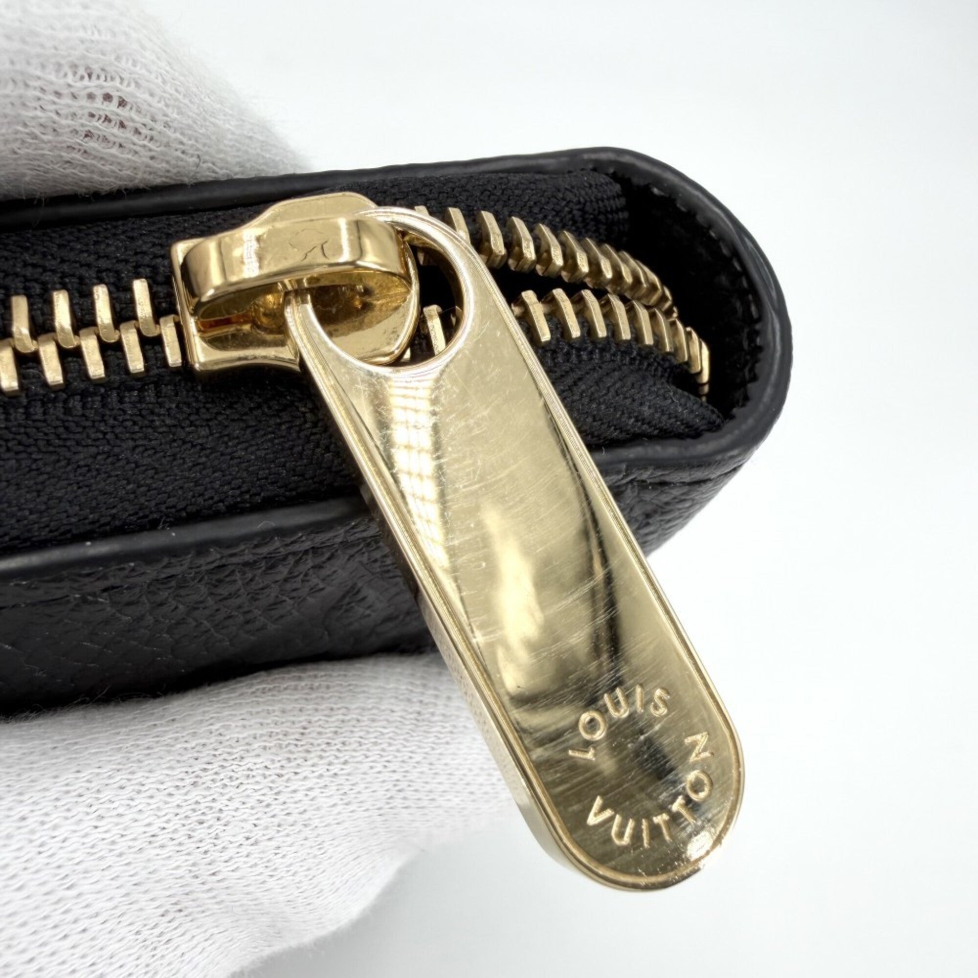 Louis Vuitton Black Multi-Color Monogram Empreinte Long Wallet (Bi-Fold) (Pre-Owned)