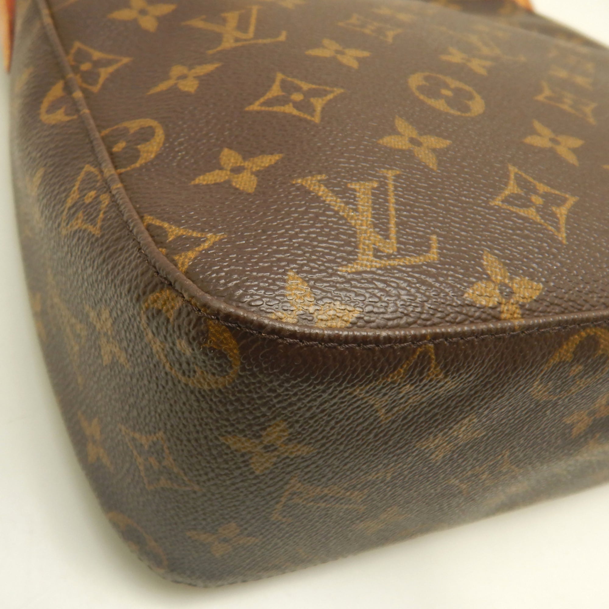 Louis Vuitton Brown Monogram Canvas Shoulder Bag Tote Bag (Pre-Owned)