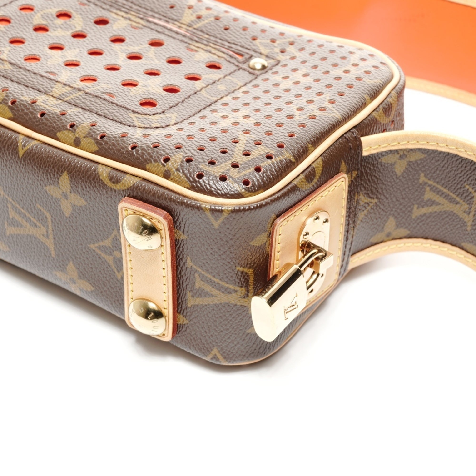 Louis Vuitton Brown Monogram Monogram Perforated Shoulder Bag (Pre-Owned)