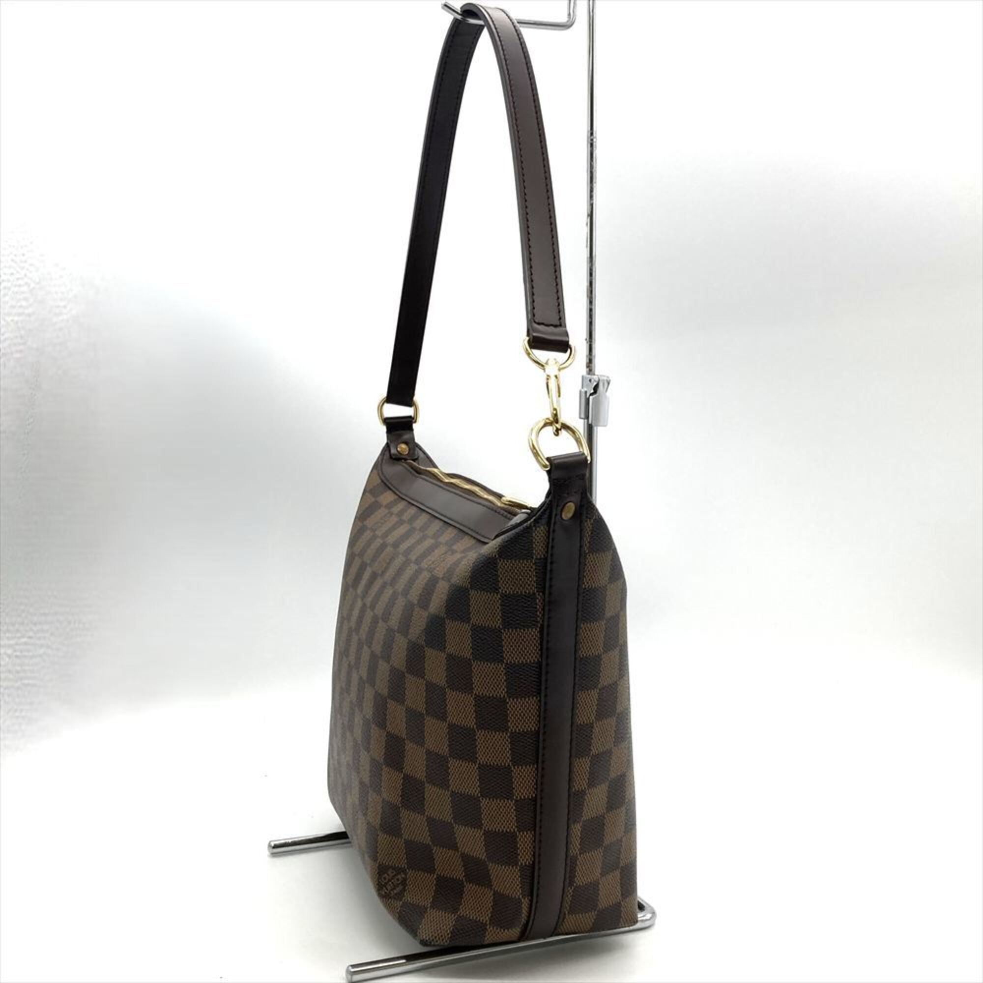 Louis Vuitton Brown Damier Canvas Ebene Damier Canvas Shoulder Bag (Pre-Owned)