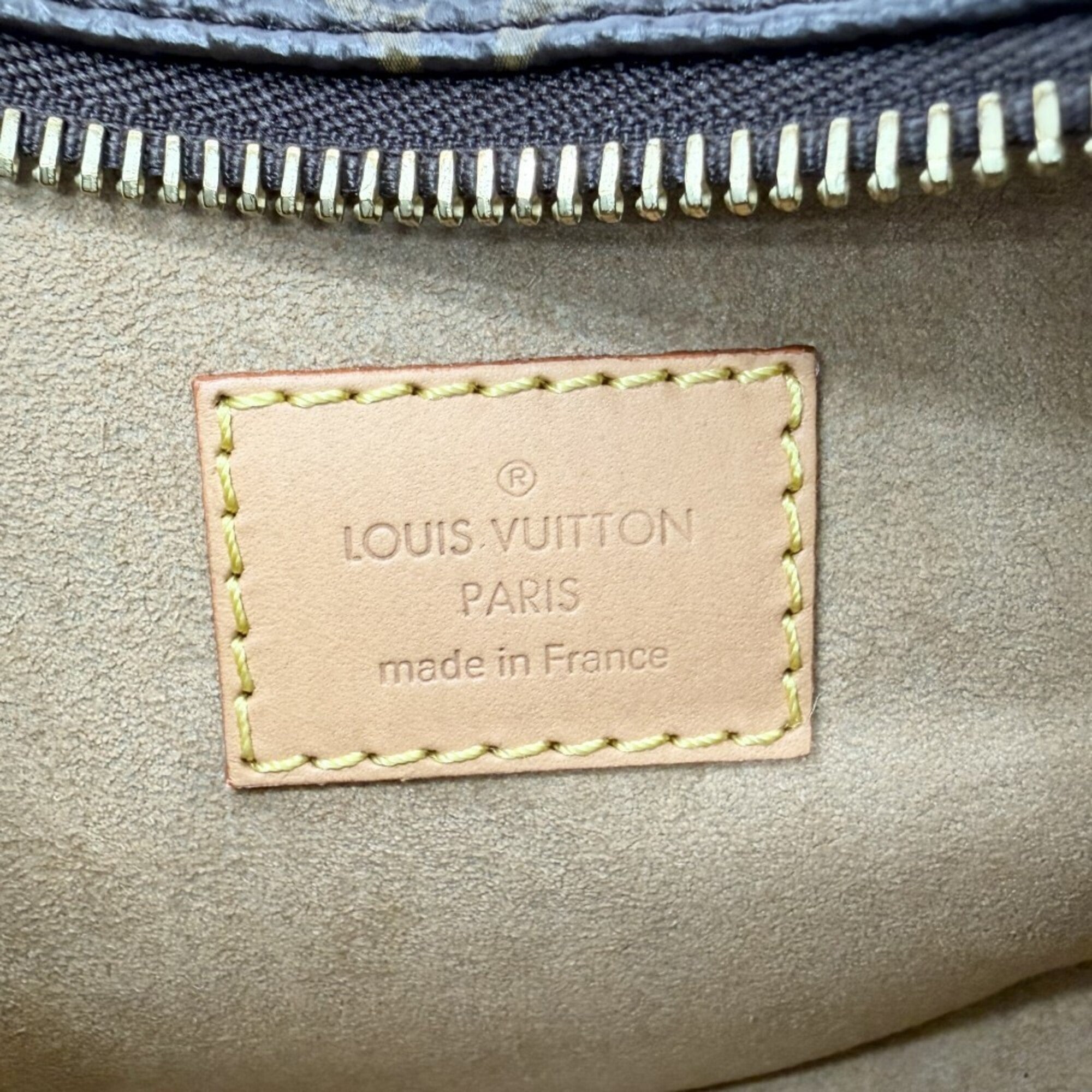 Louis Vuitton Brown Monogram Handbag Shoulder Bag (Pre-Owned)