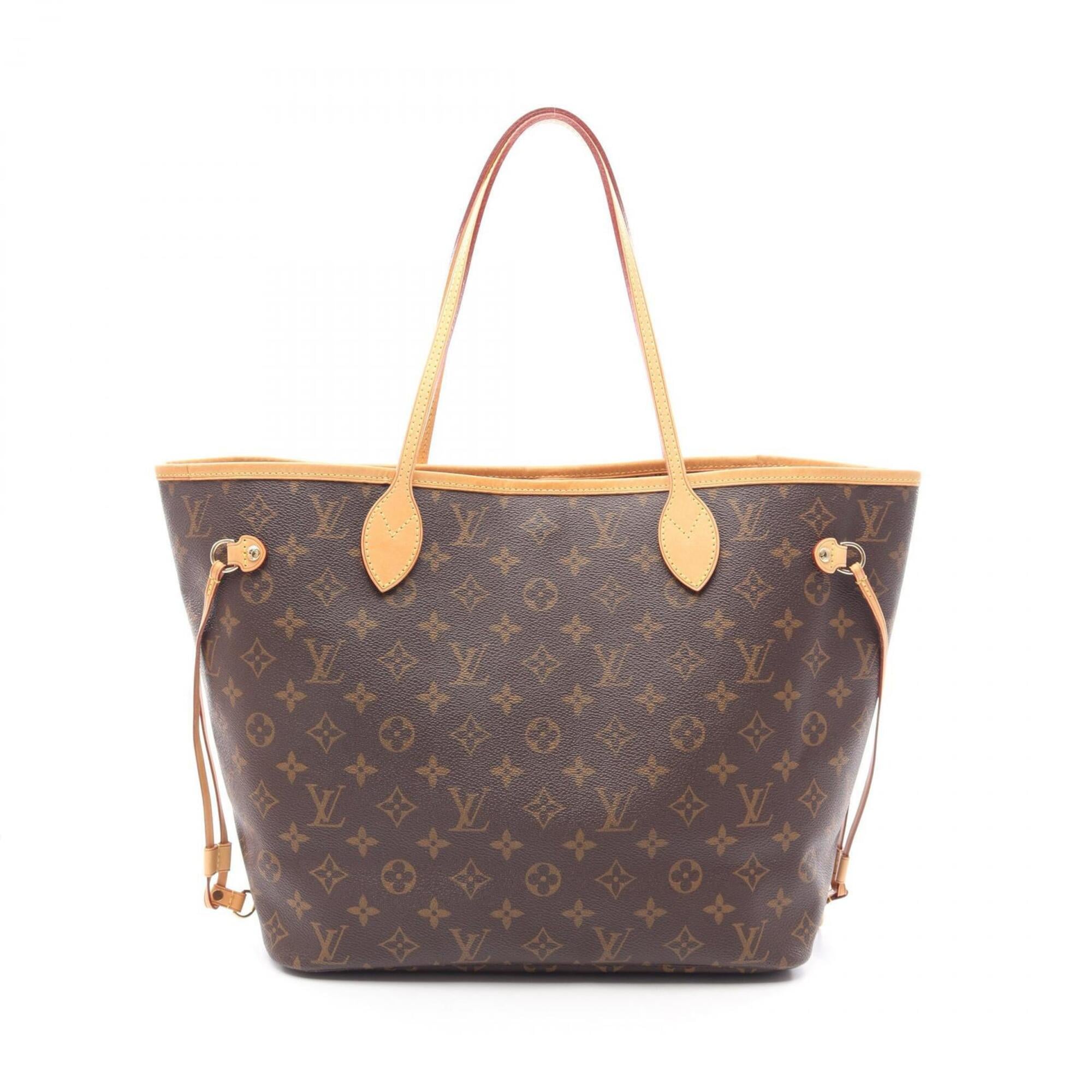 Louis Vuitton Brown Monogram Monogram Leather Coated Canvas Handbag Tote Bag (Pre-Owned)