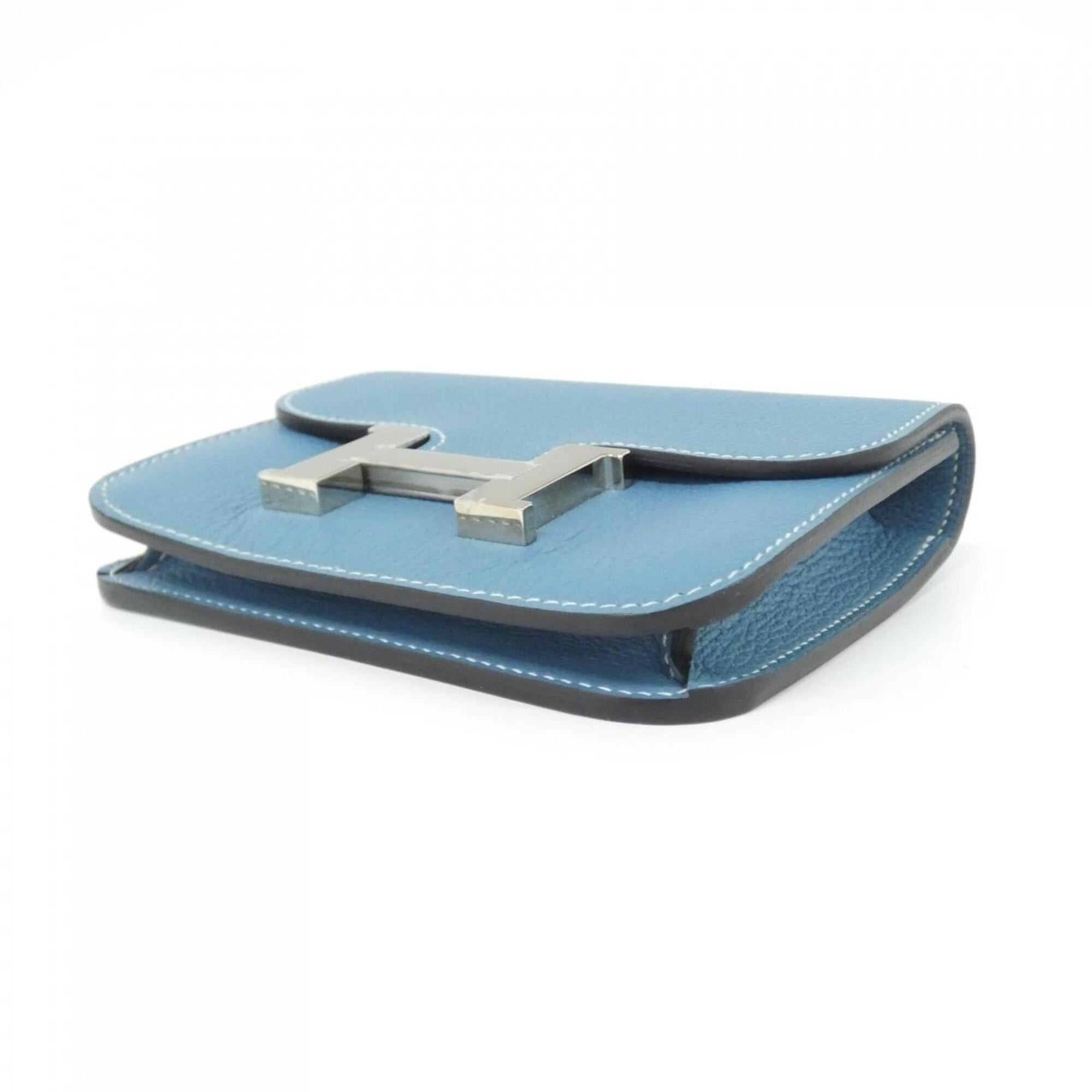Hermes Blue Jean Wallet (Bi-Fold) (Pre-Owned)