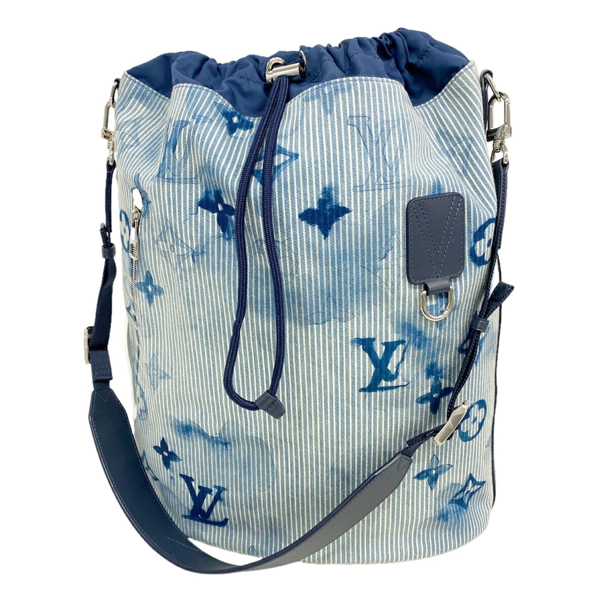 Louis Vuitton Blue Shoulder Bag (Pre-Owned)