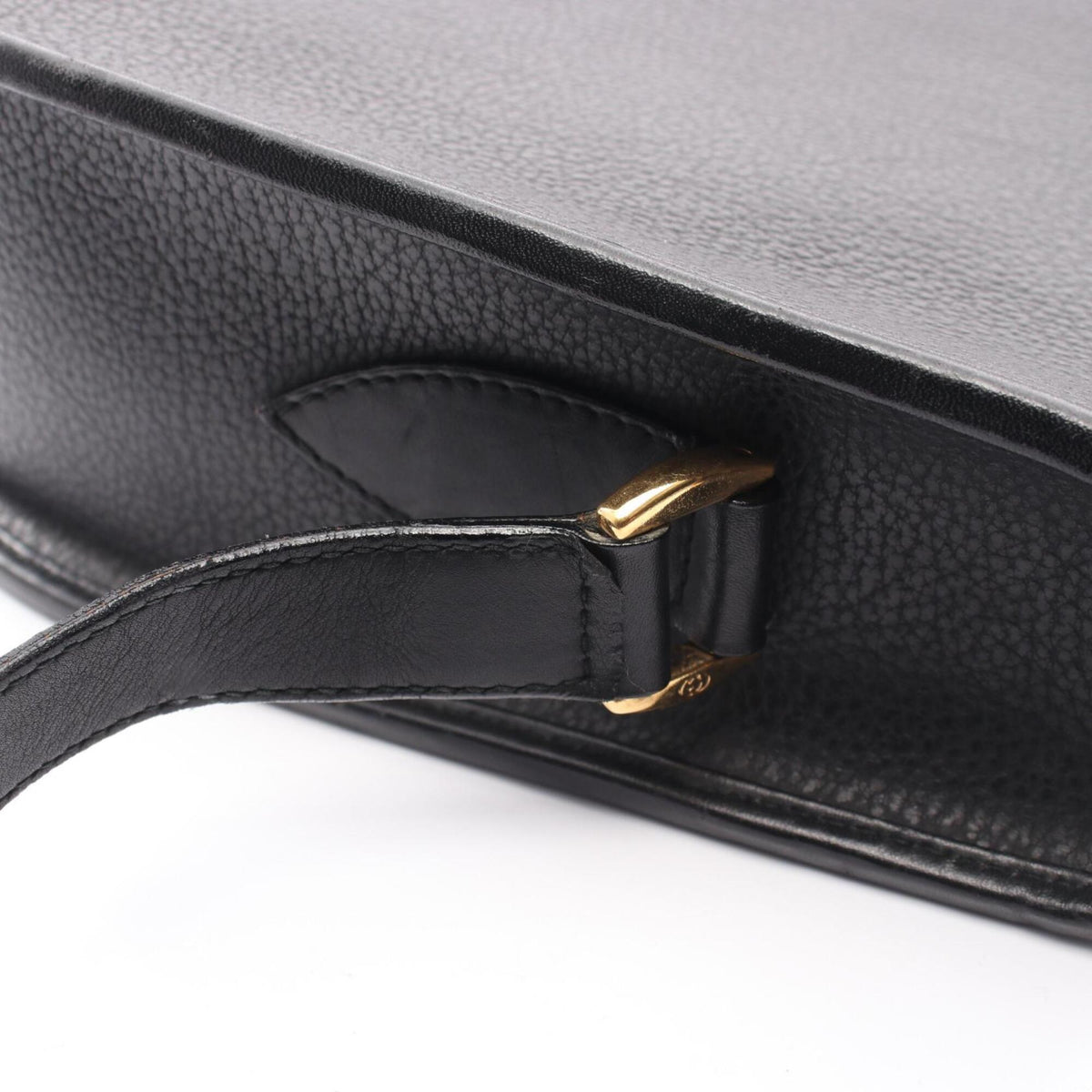 Gucci Black Leather Shoulder Bag (Pre-Owned)