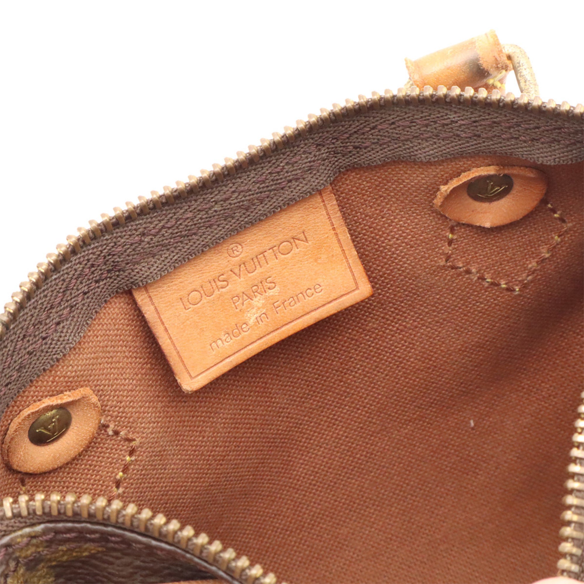Louis Vuitton Brown Monogram Monogram Handbag Pouch (Pre-Owned)