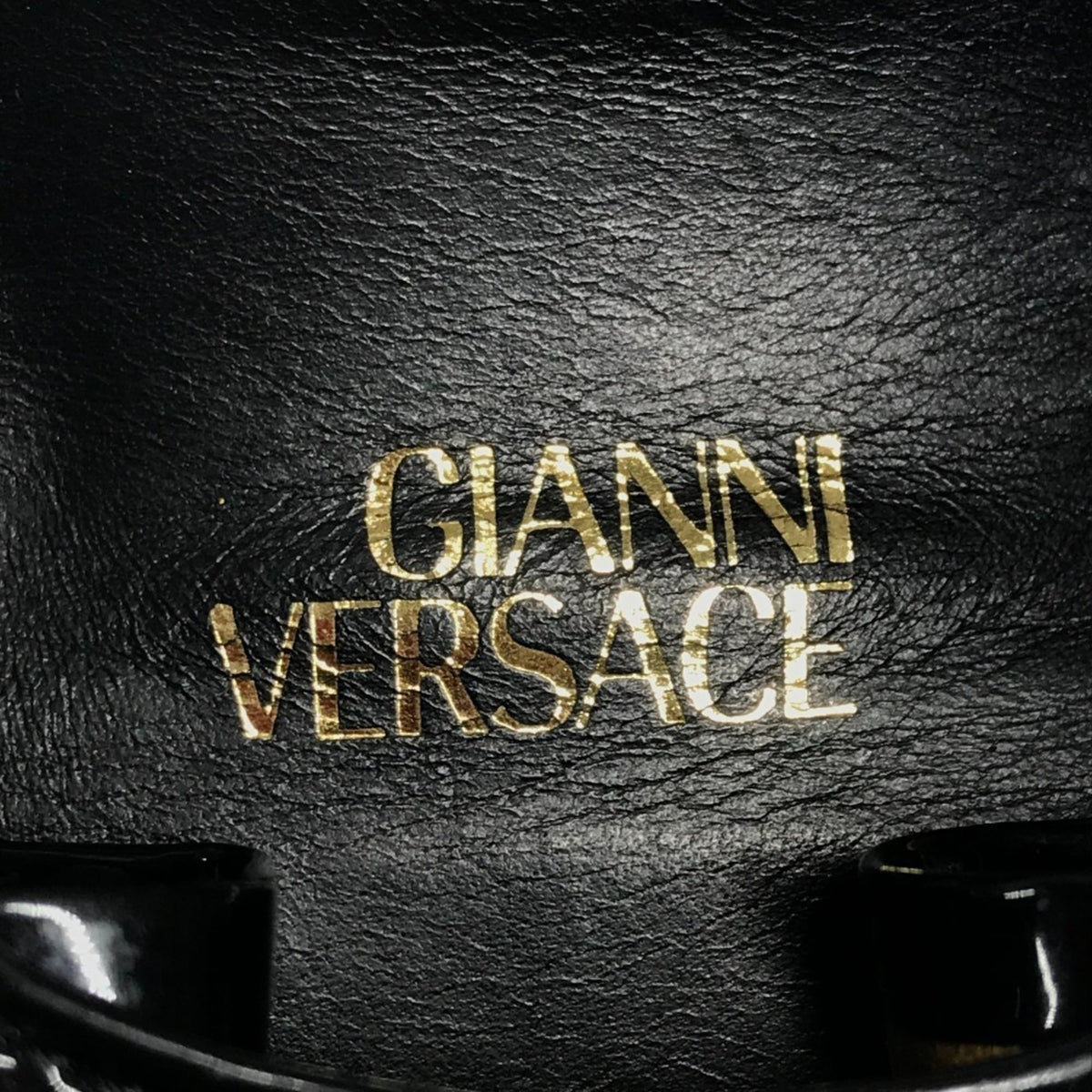 Versace Black Pochette Pouch Shoulder Bag (Pre-Owned)