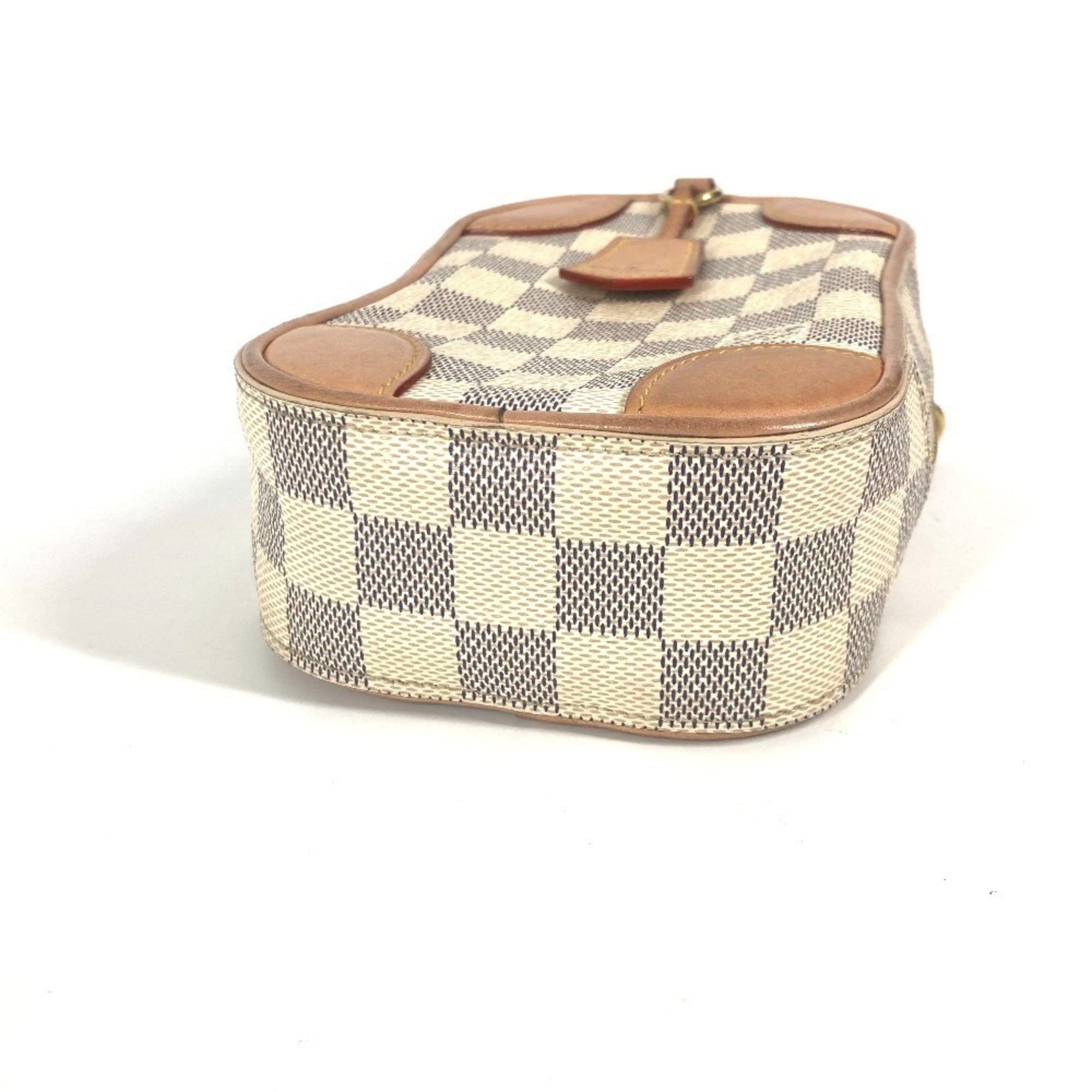 Louis Vuitton Damier Azur White Damier Azur Pochette Shoulder Bag (Pre-Owned)