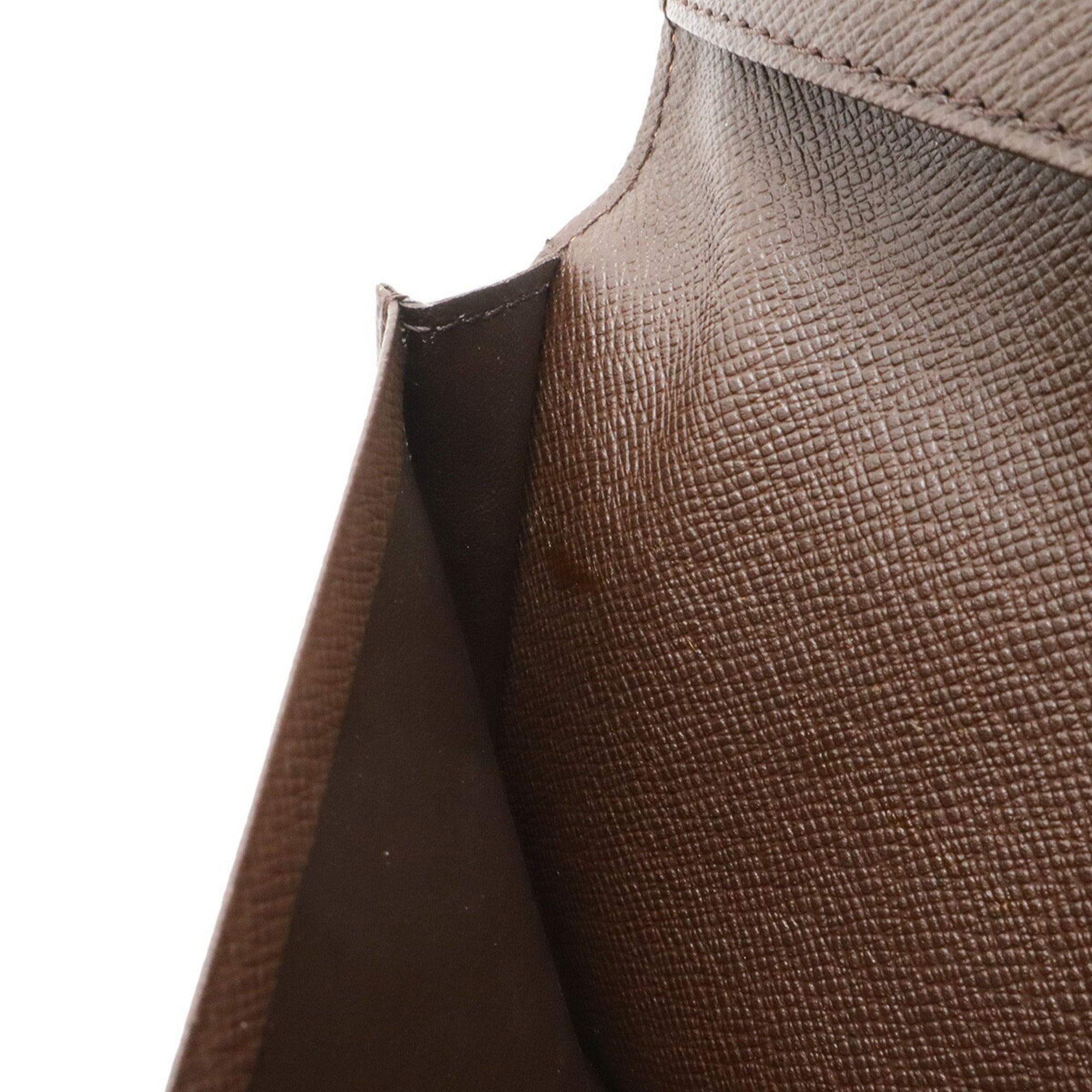Louis Vuitton Brown Damier Canvas Damier Canvas Pvc Long Bill Wallet (Bi-Fold) (Pre-Owned)