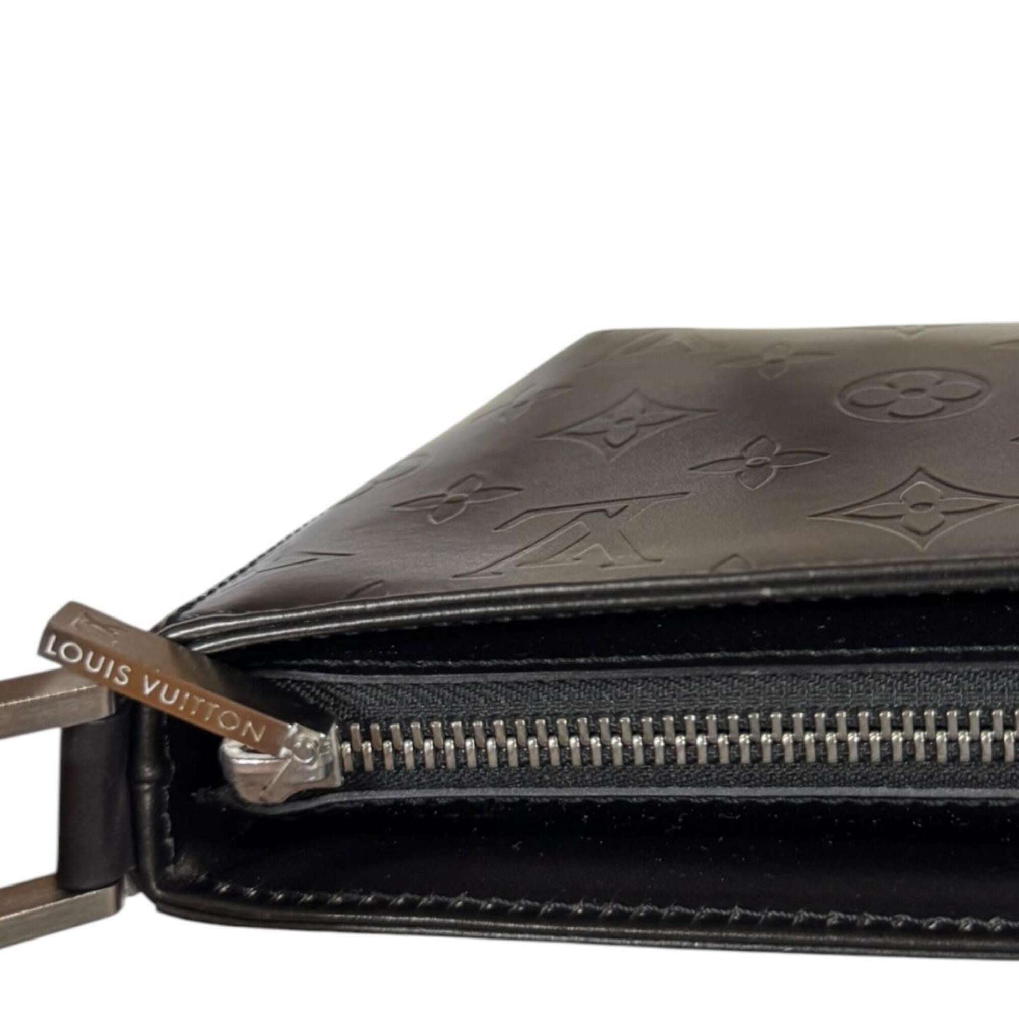 Louis Vuitton Monogram Mat Black Noir Monogram Mat Shoulder Bag (Pre-Owned)