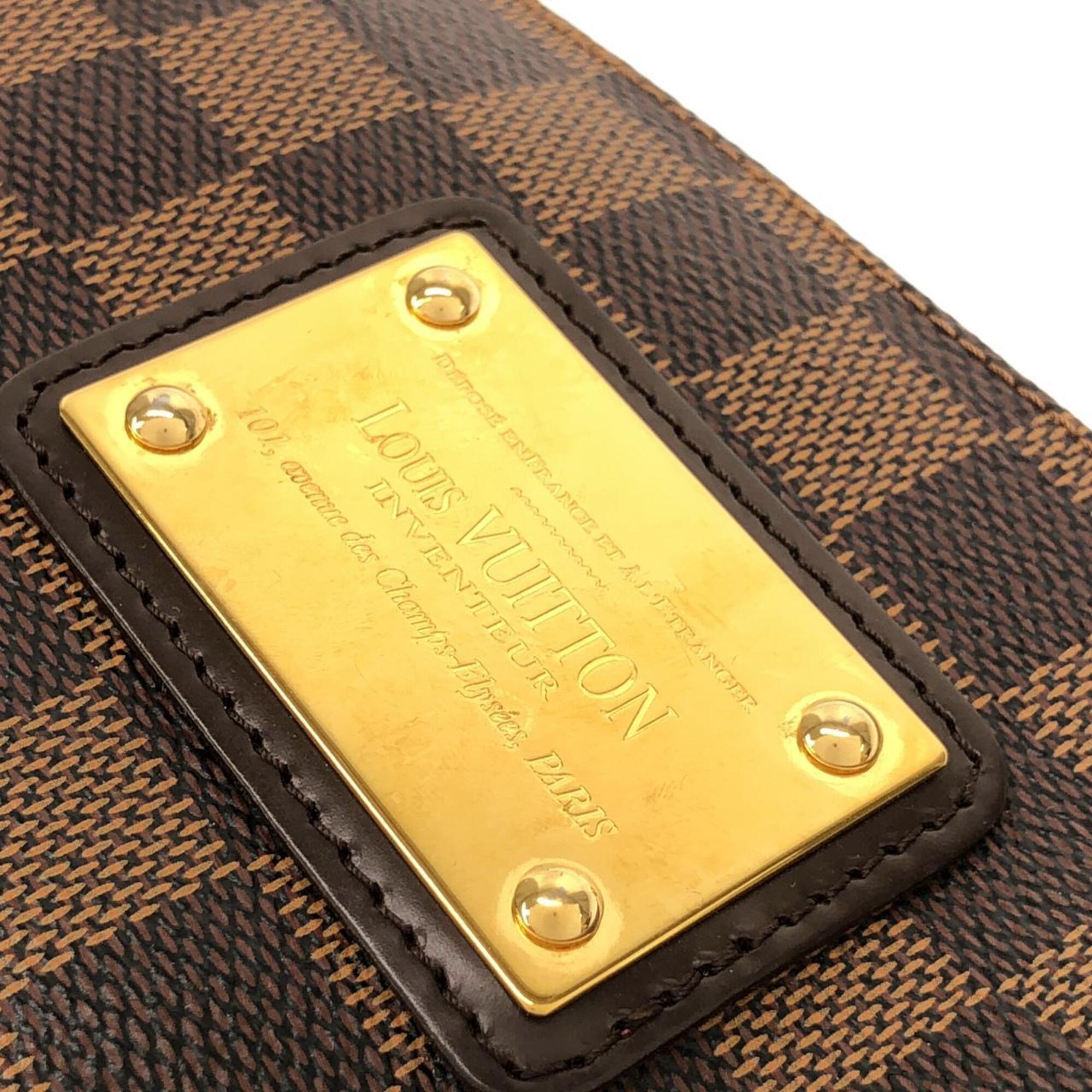 Louis Vuitton Damier Ebene Coated Canvas Shoulder Bag (Pre-Owned)
