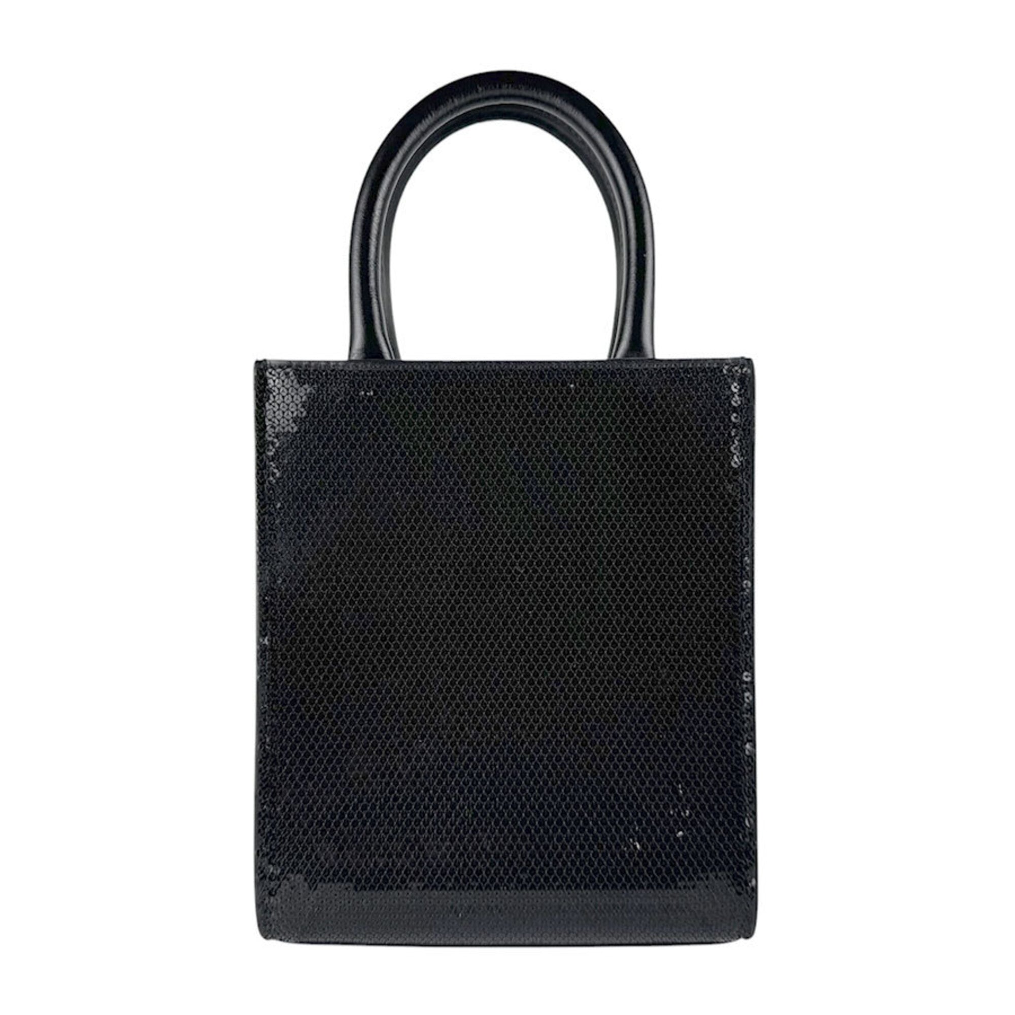 Celine Black Spangles Leather Shoulder Bag (Pre-Owned)