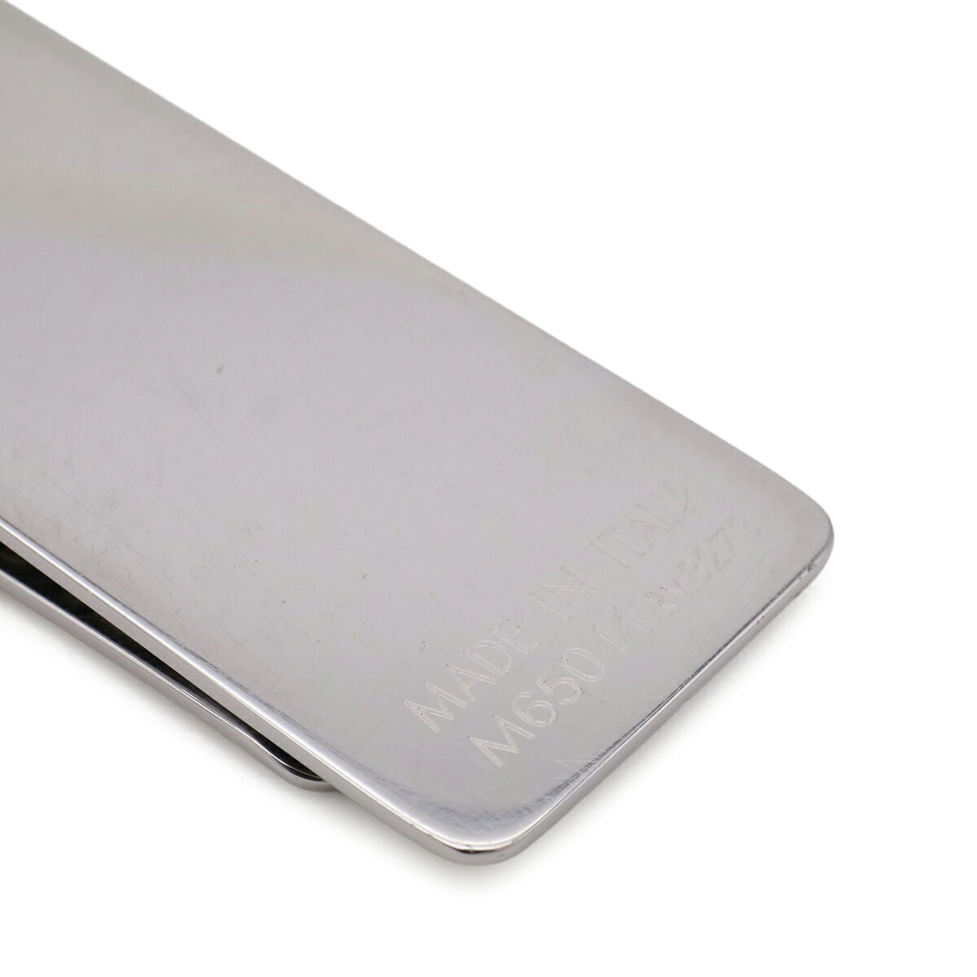 Louis Vuitton Silver Stainless Steel Money Clip (Pre-Owned)