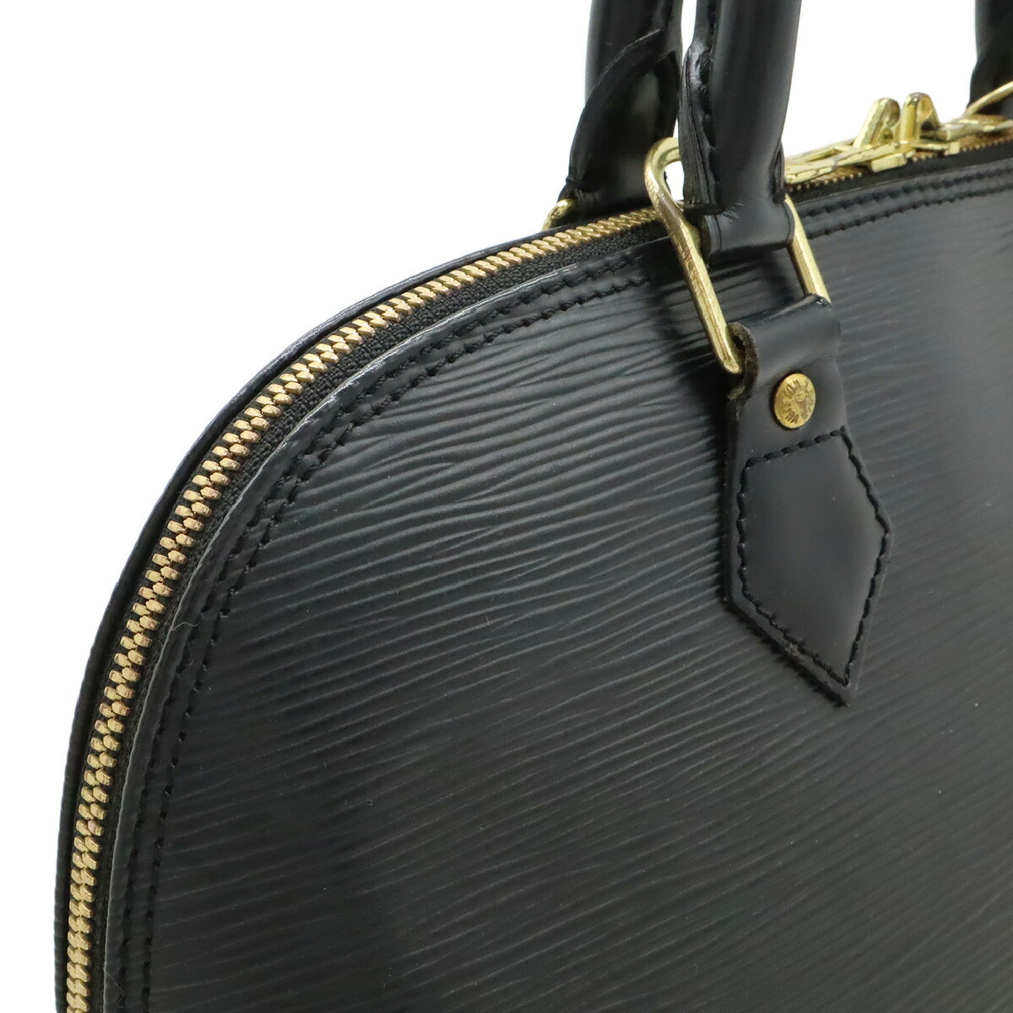 Louis Vuitton Black Noir Epi Leather Handbag (Pre-Owned)