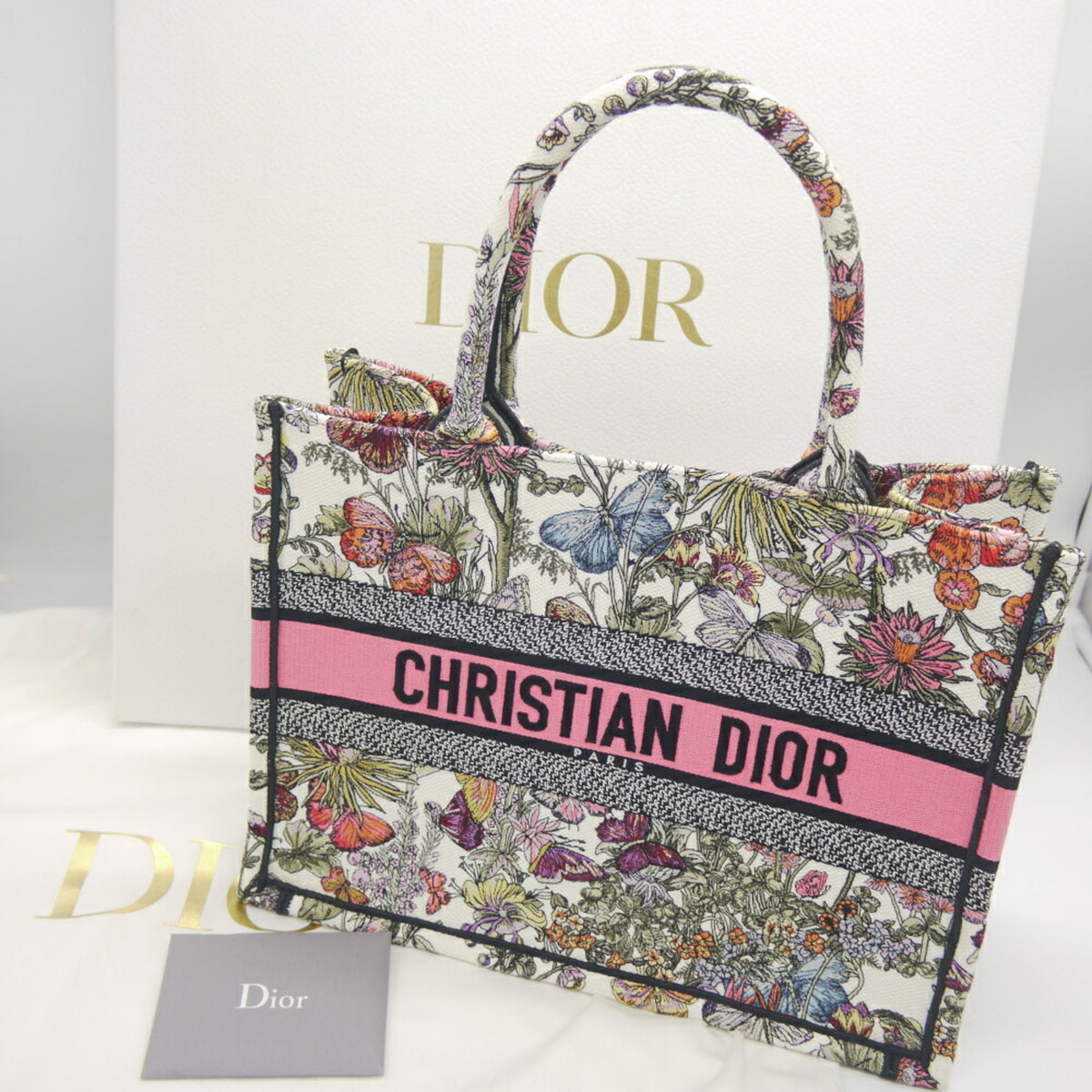 Christian Dior Multi-Color Canvas Handbag (Pre-Owned)