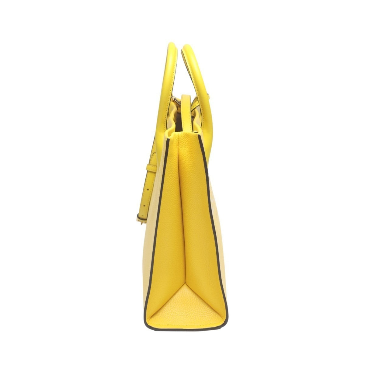 Michael Kors Yellow Leather Handbag Shoulder Bag (Pre-Owned)
